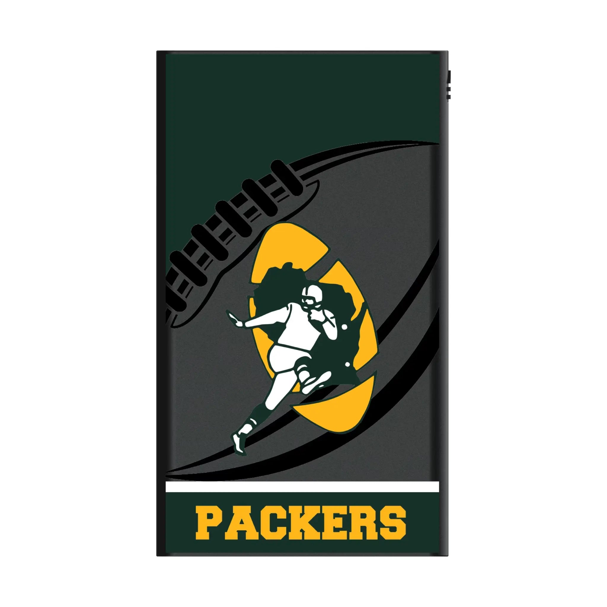Green Bay Packers Historic Collection Passtime 5000mAh Flat Power Bank