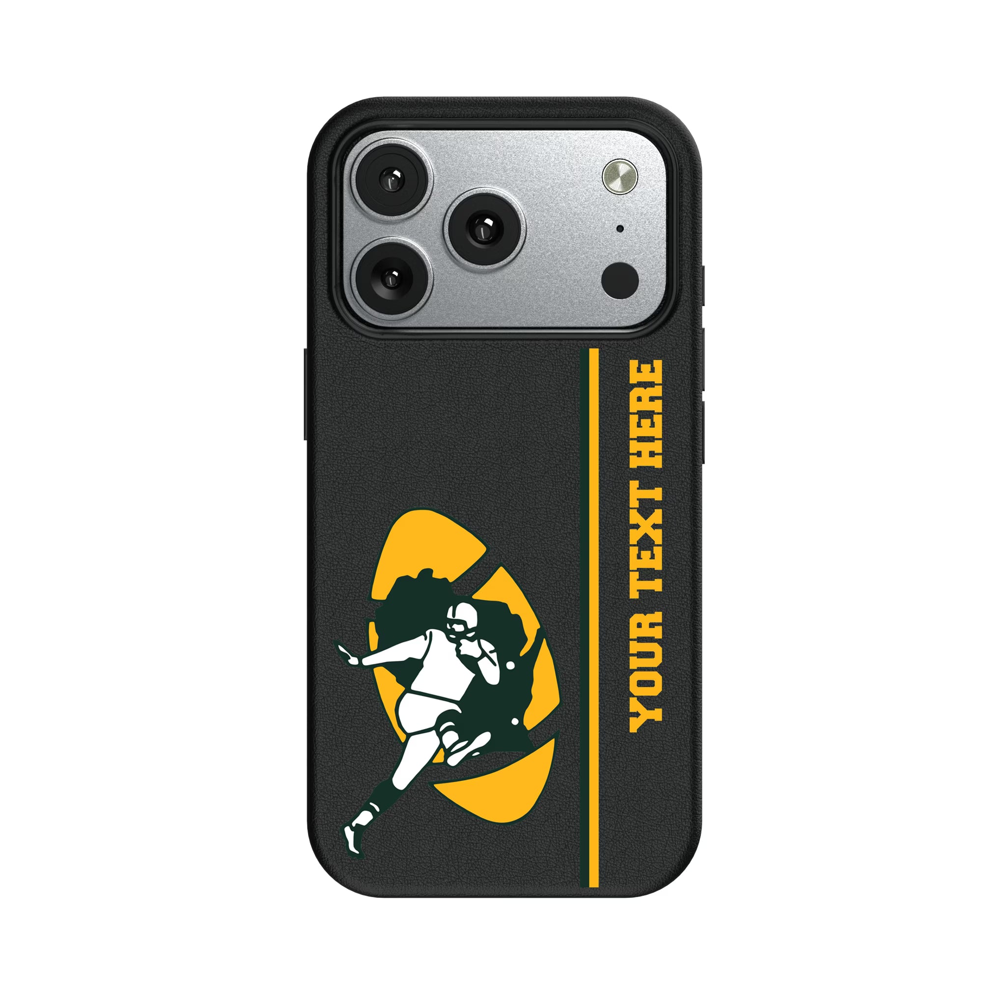 Green Bay Packers Historic Collection Personalized Sidebard iPhone MagSafe Compatible Phone Case for Apple iPhone#Device_iPhone 17 Pro