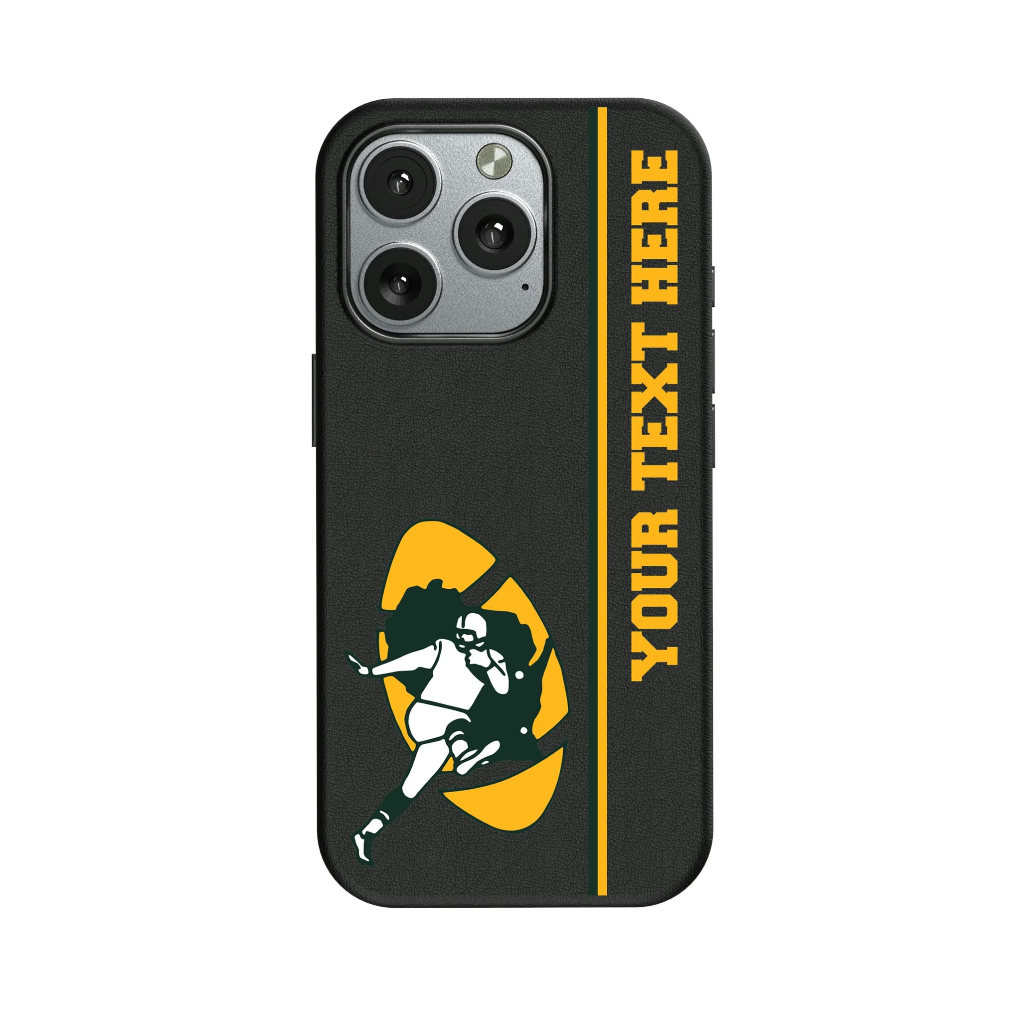 Green Bay Packers Historic Collection Personalized Sidebard iPhone MagSafe Compatible Phone Case for Apple iPhone