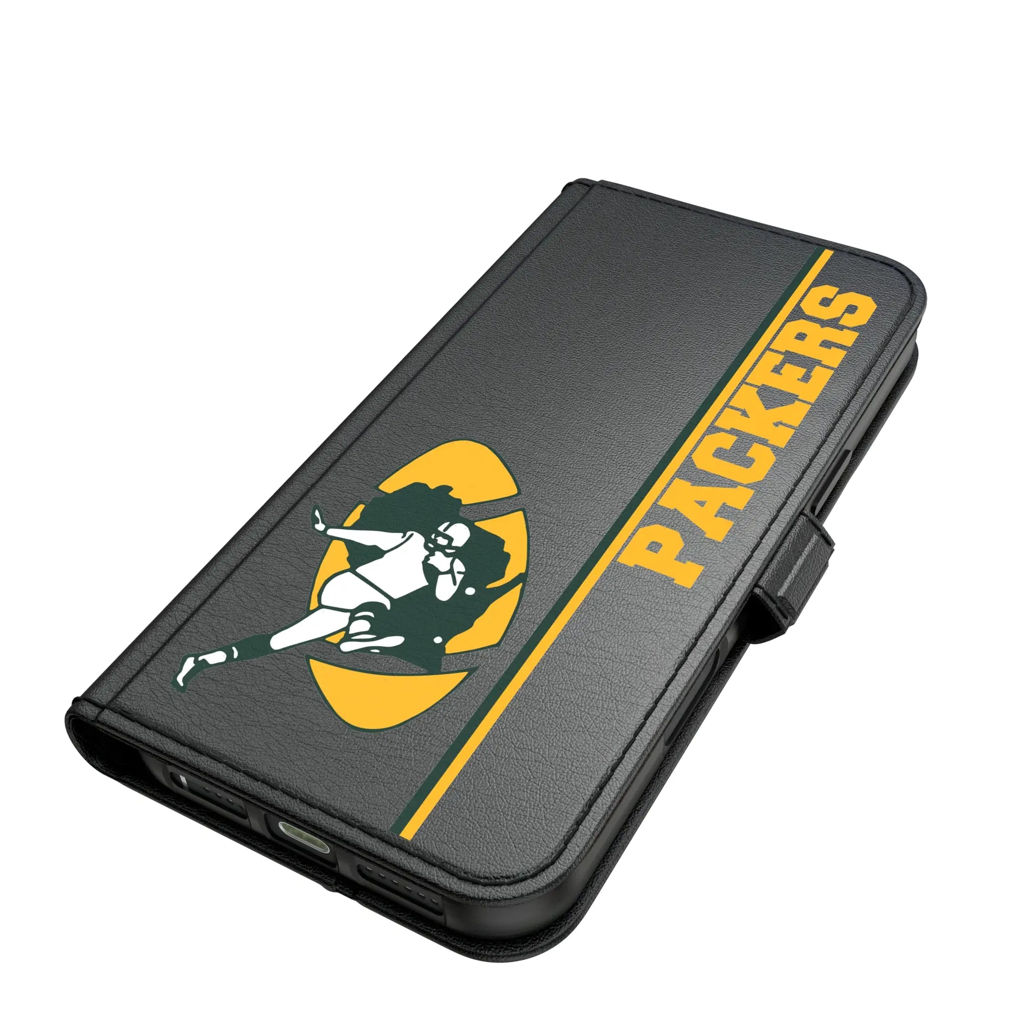 Green Bay Packers Historic Collection Sidebar iPhone Folio Phone Case for Apple iPhone#Device_iPhone 17 Pro Max