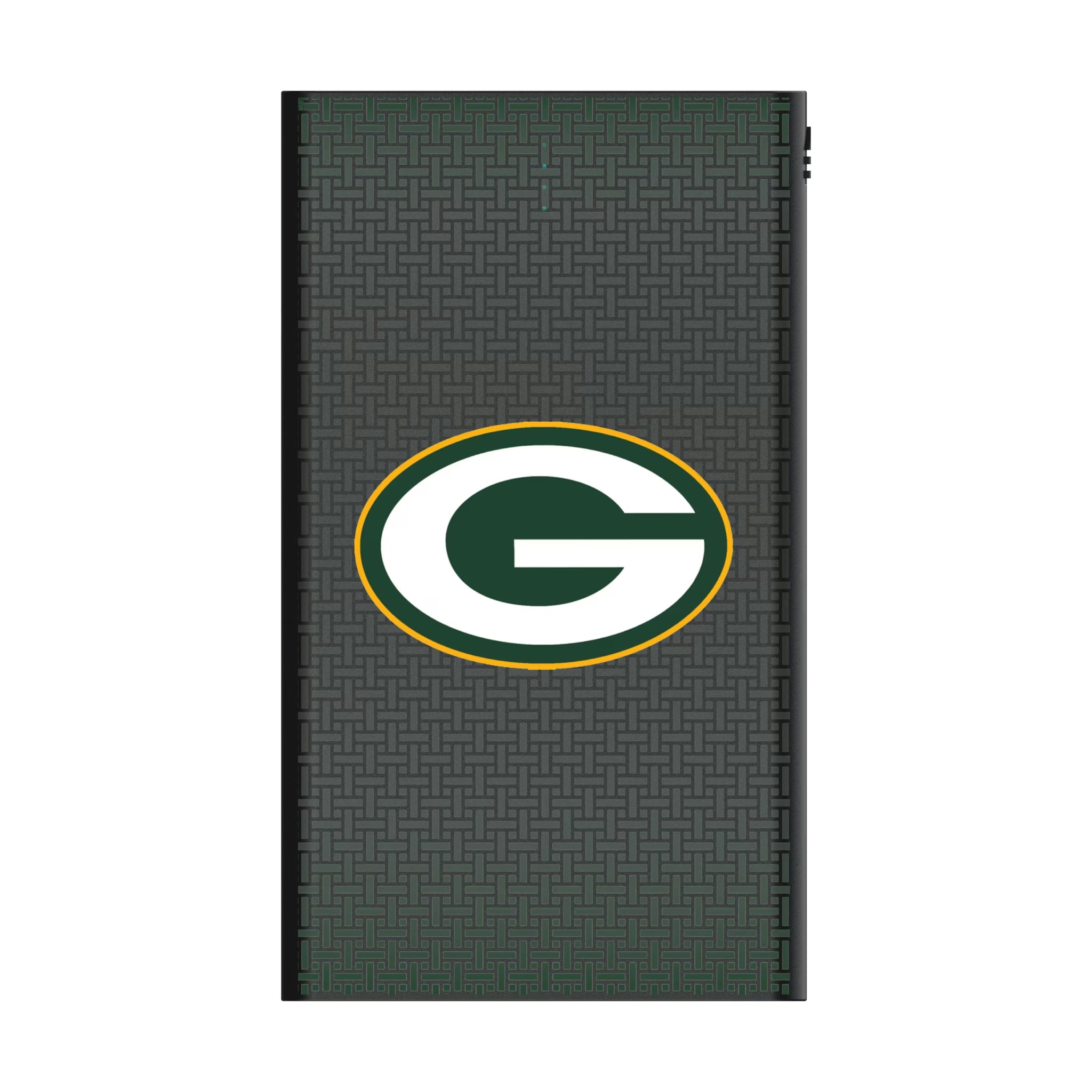 Green Bay Packers Linen 5000mAh Flat Powerbank