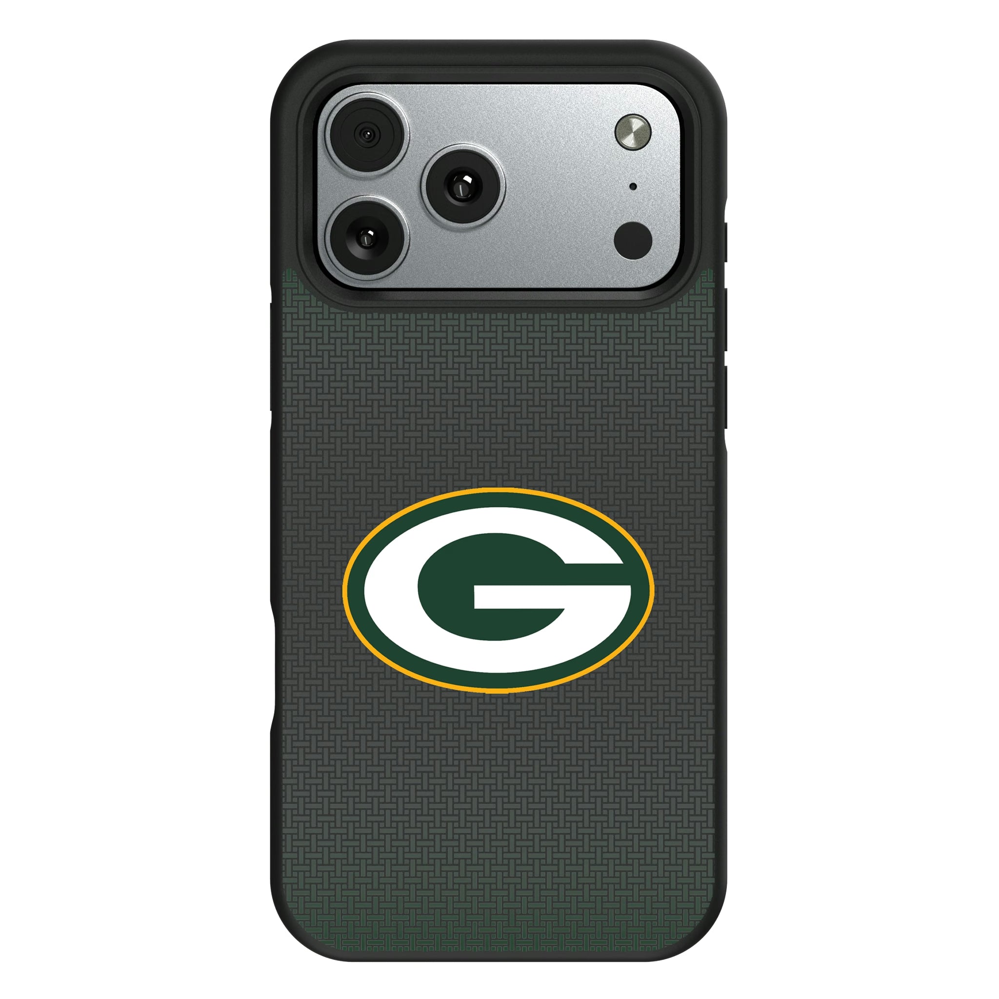 Green Bay Packers Linen iPhone Bump Phone Case for Apple iPhone#Device_iPhone 17 Pro Max