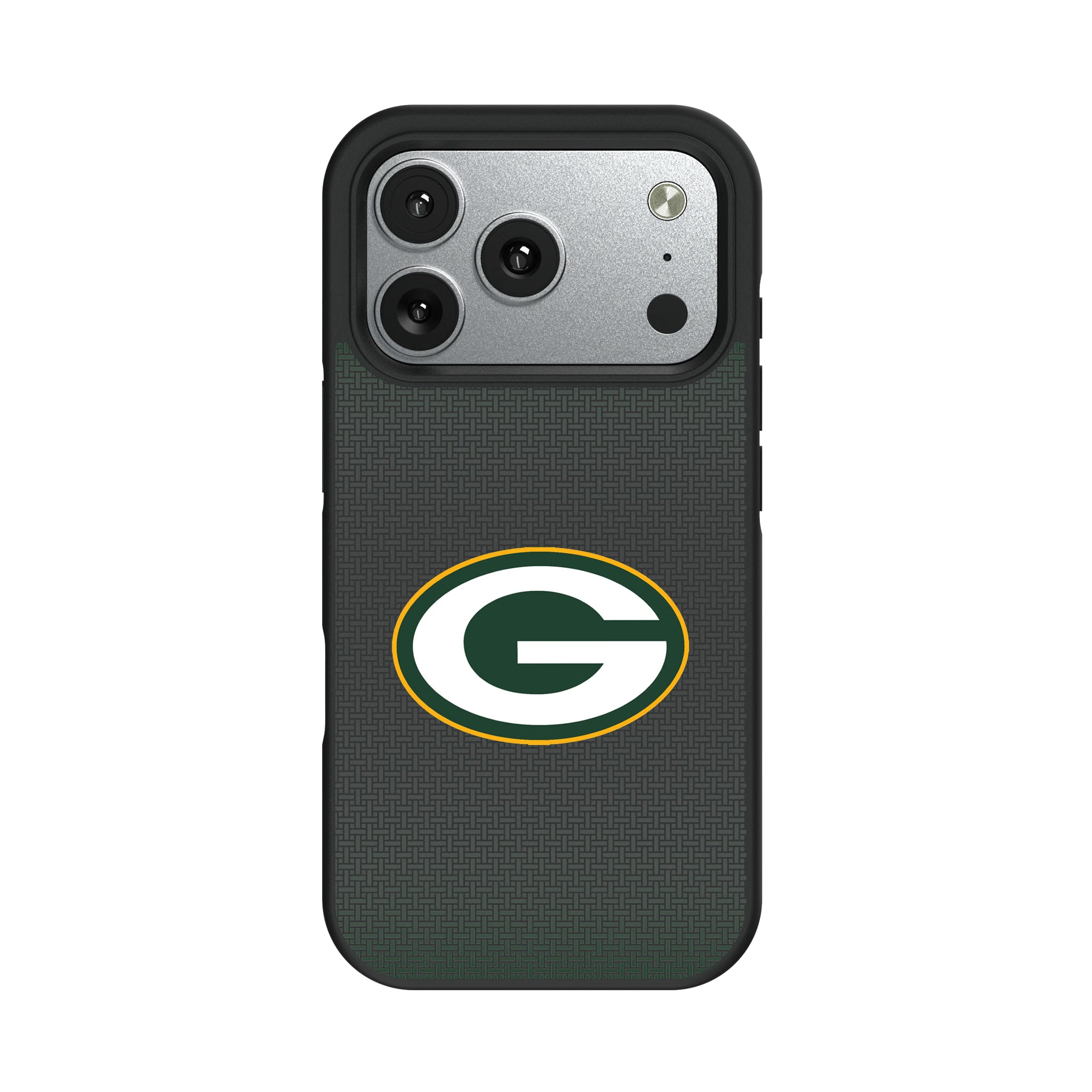 Green Bay Packers Linen iPhone Bump Phone Case for Apple iPhone#Device_iPhone 17 Pro