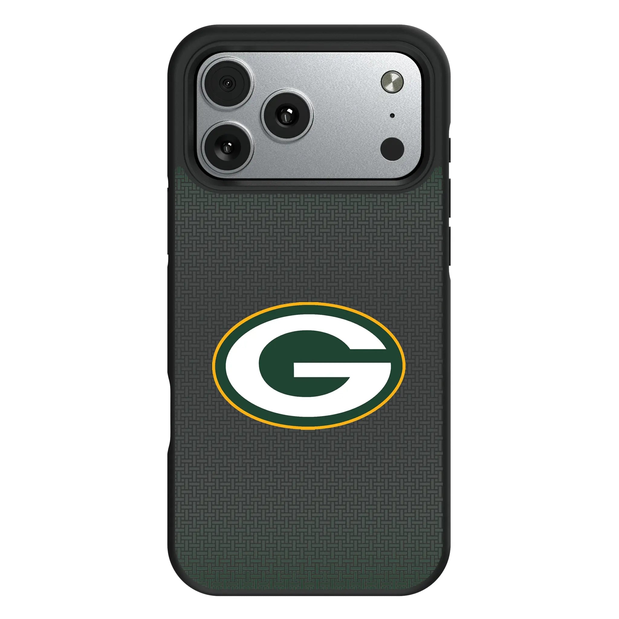 Green Bay Packers Linen iPhone Bump Phone Case for Apple iPhone#Device_iPhone 17 Pro Max