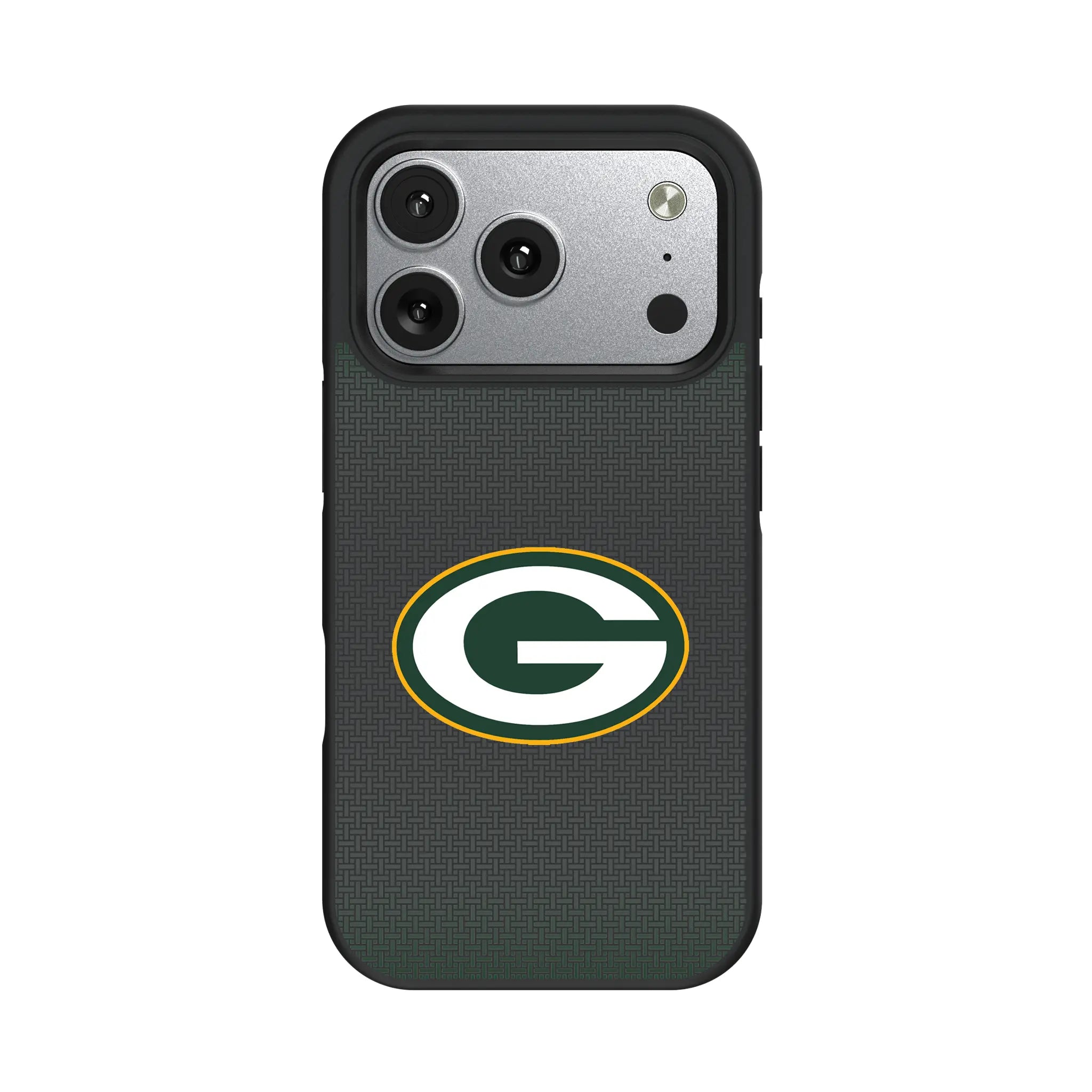 Green Bay Packers Linen iPhone Bump Phone Case for Apple iPhone#Device_iPhone 17 Pro