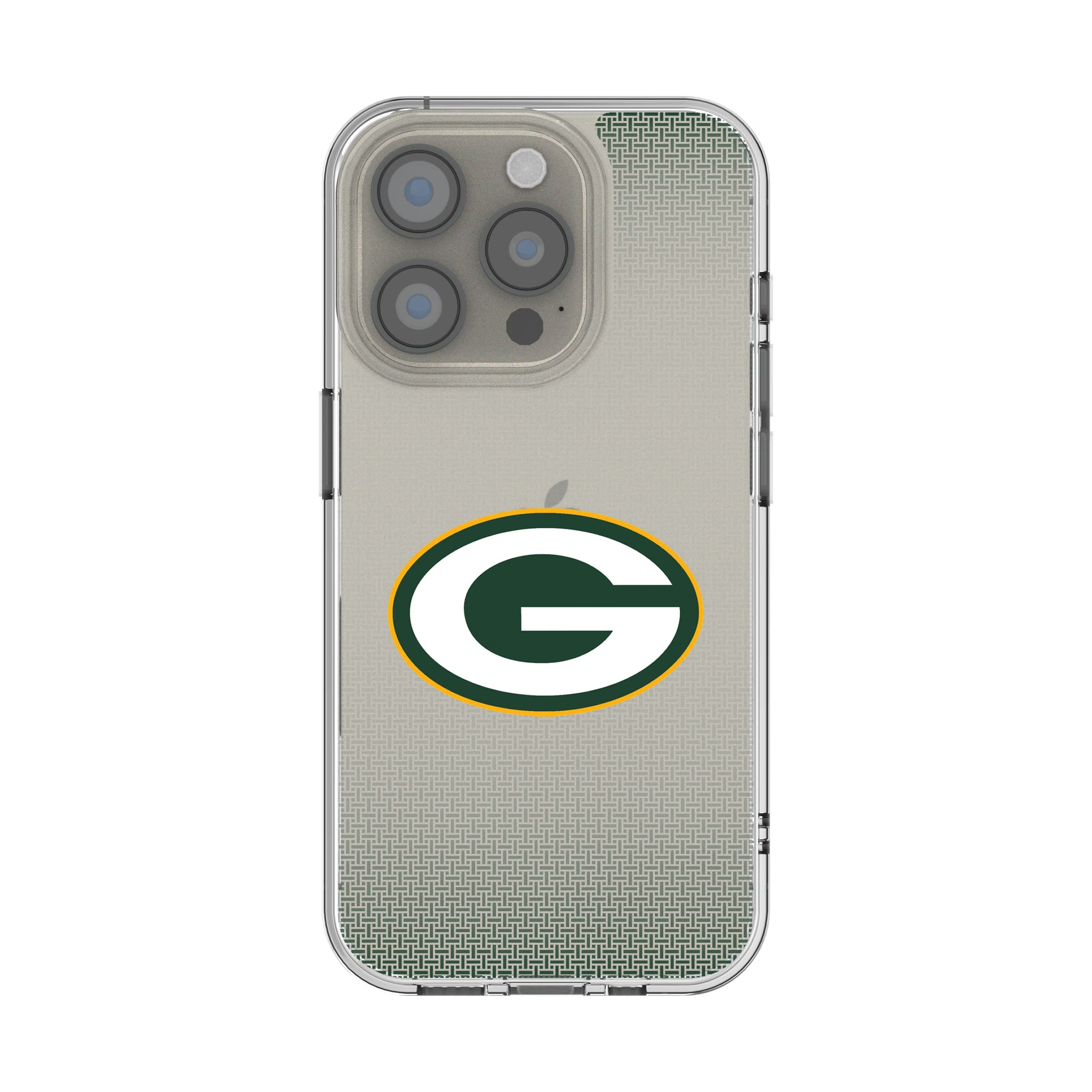 Green Bay Packers Linen iPhone Clear Phone Case for Apple iPhone