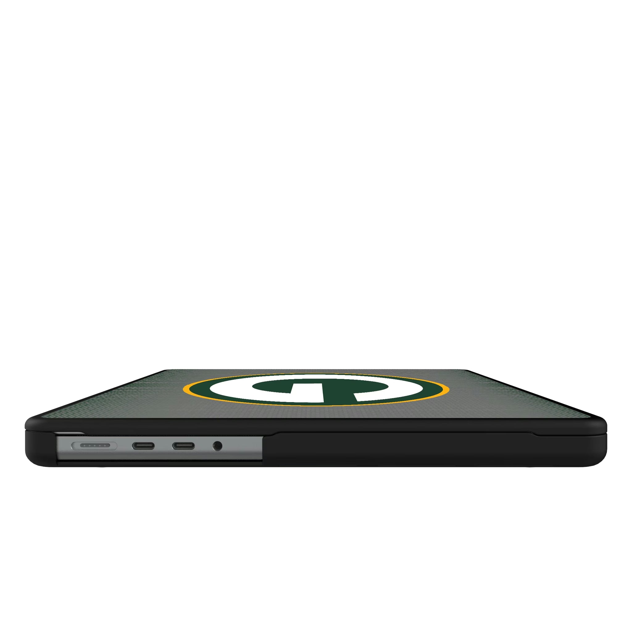 Green Bay Packers Linen MacBook Laptop Case for Apple MacBook#Device_MacBook Pro (14-inch, 2021) / MacBook Pro (14-inch, 2023) / MacBook Pro (14-inch, 2024)