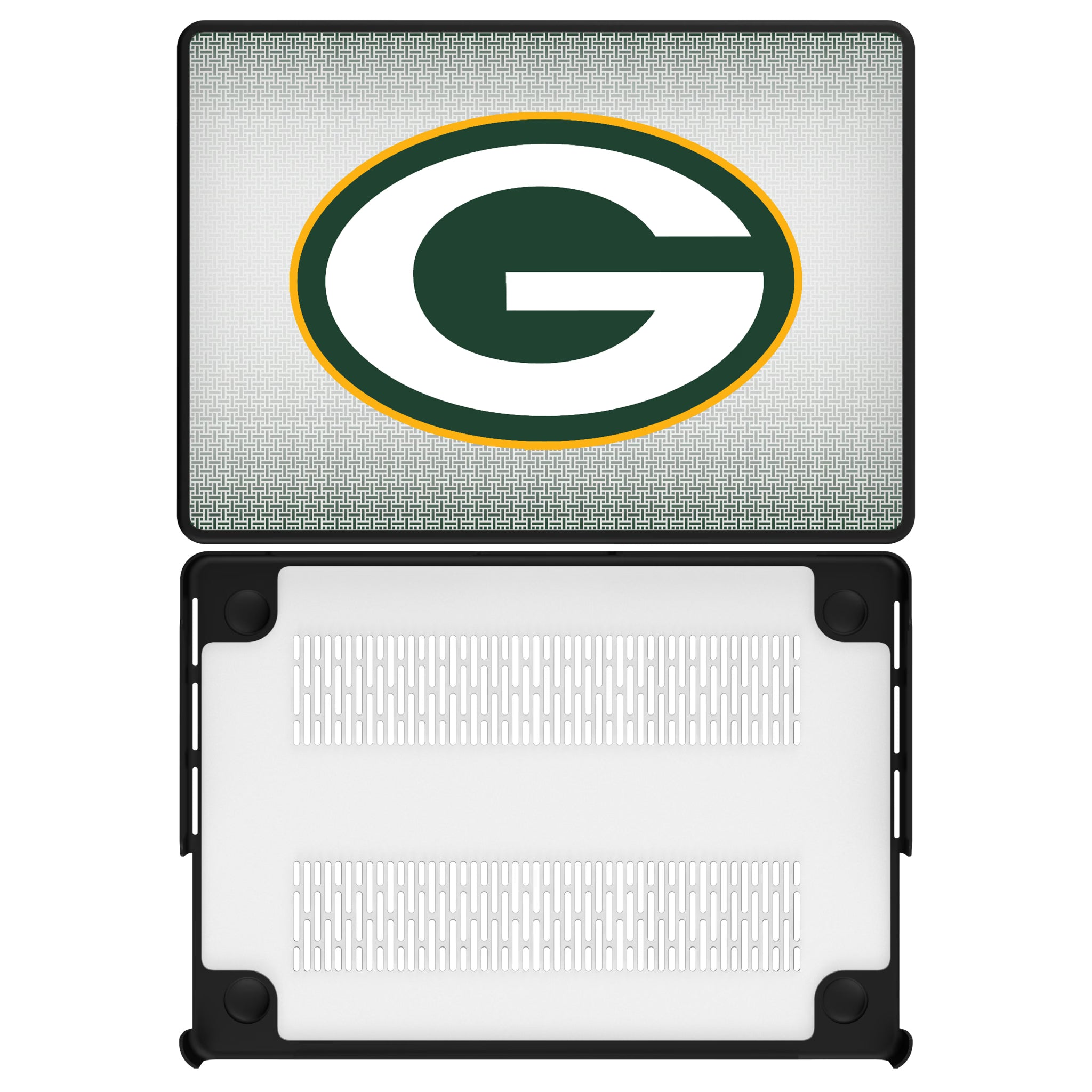 Green Bay Packers Linen MacBook Laptop Case for Apple MacBook#Device_MacBook Pro (14-inch, 2021) / MacBook Pro (14-inch, 2023) / MacBook Pro (14-inch, 2024)