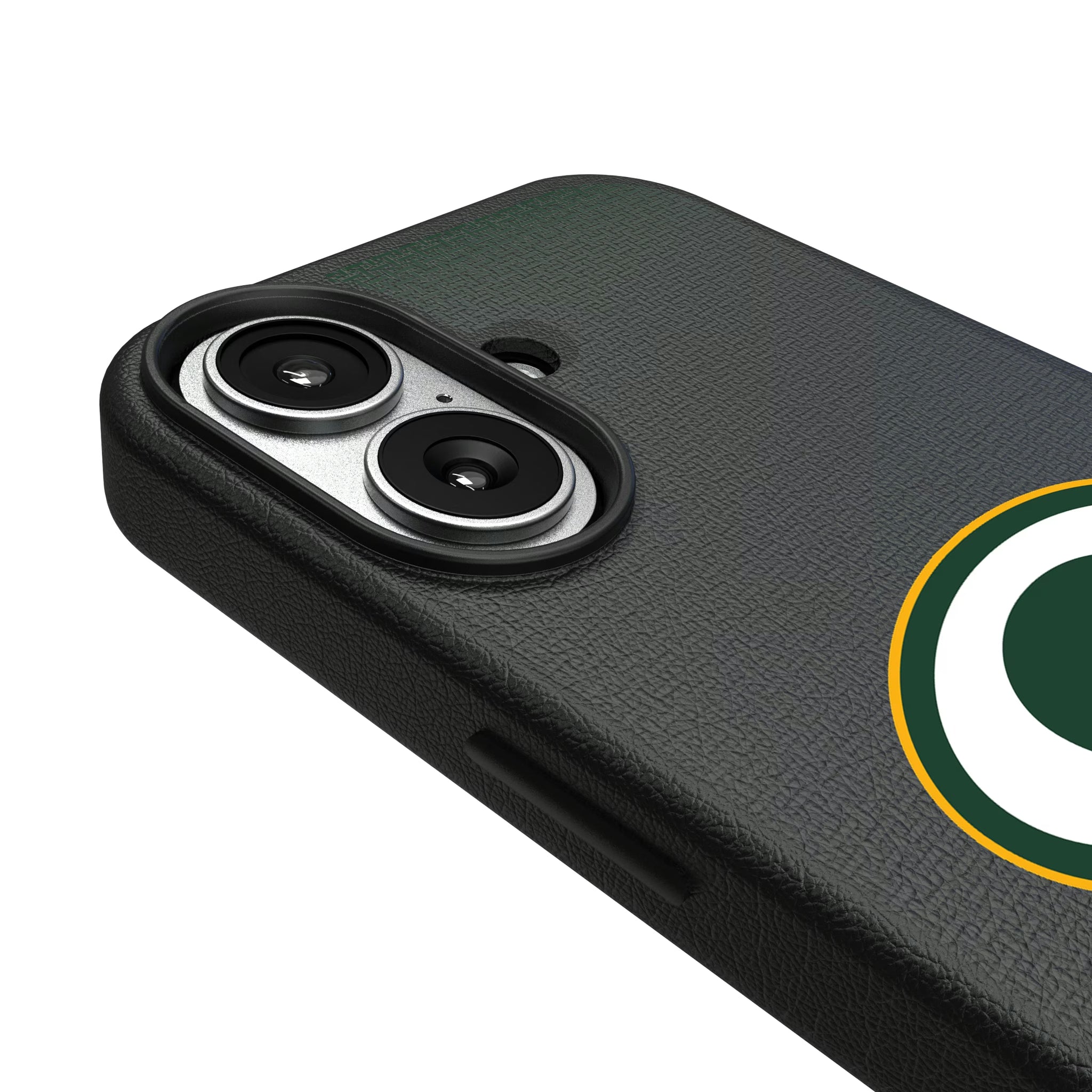Green Bay Packers Linen iPhone MagSafe Compatible Phone Case for Apple iPhone - Detail#Device_iPhone 17