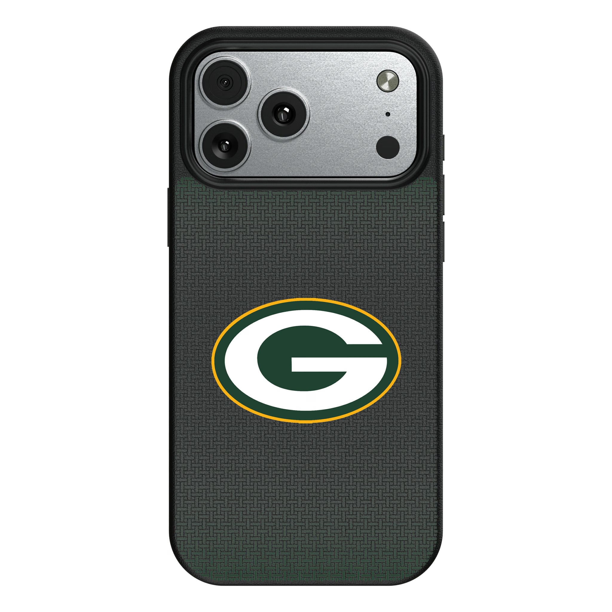 Green Bay Packers Linen iPhone MagSafe Compatible Phone Case for Apple iPhone#Device_iPhone 17 Pro Max