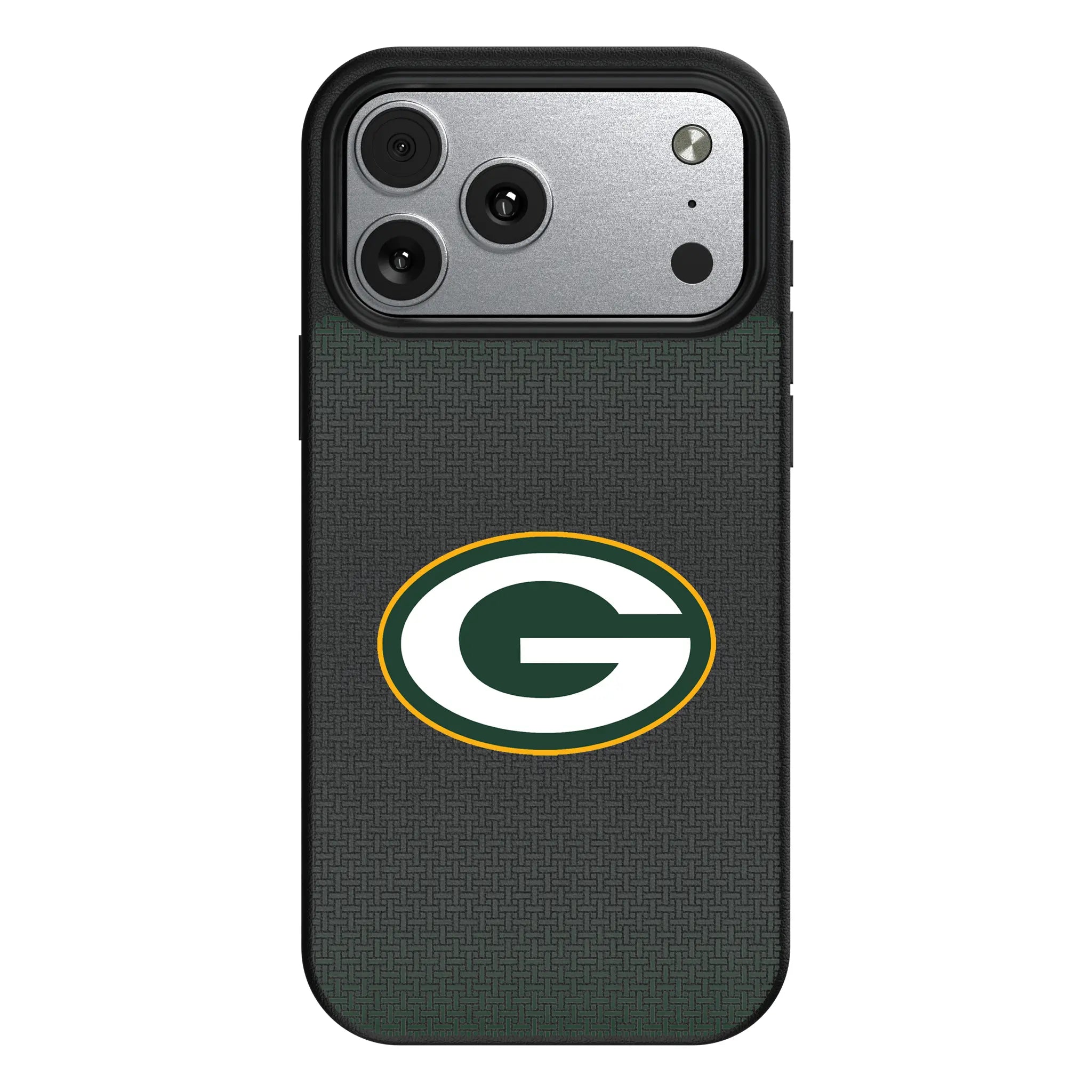 Green Bay Packers Linen iPhone MagSafe Compatible Phone Case for Apple iPhone#Device_iPhone 17 Pro Max
