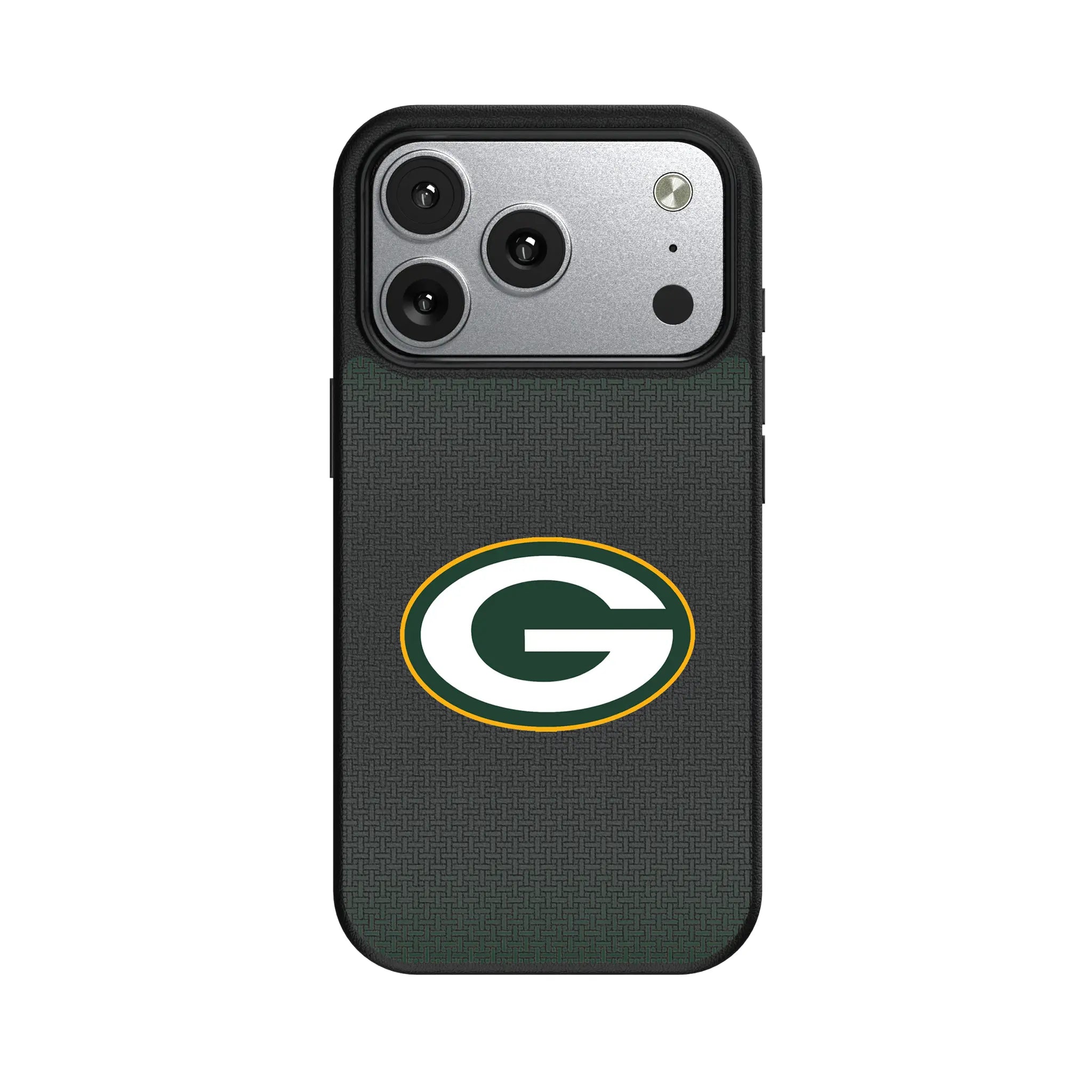 Green Bay Packers Linen iPhone MagSafe Compatible Phone Case for Apple iPhone#Device_iPhone 17 Pro
