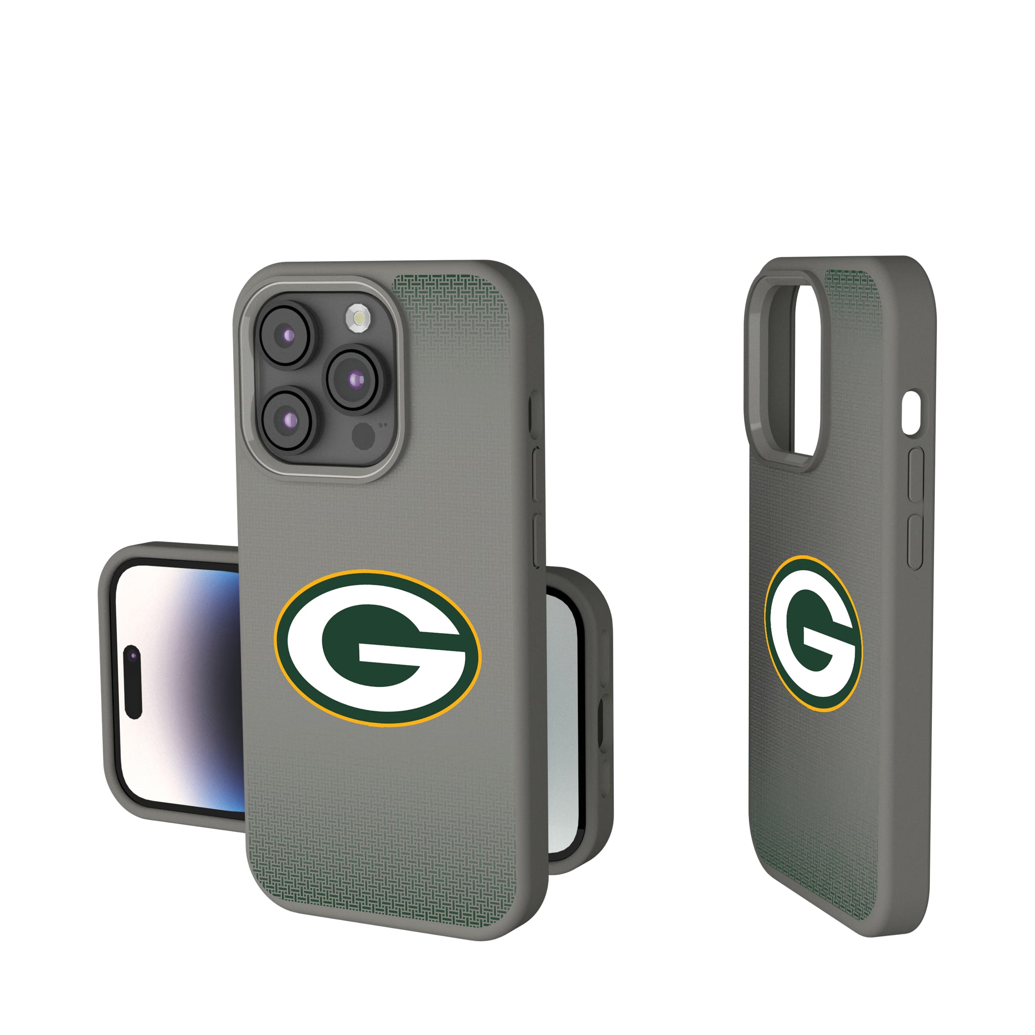Green Bay Packers Linen iPhone Soft Touch Phone Case for Apple iPhone