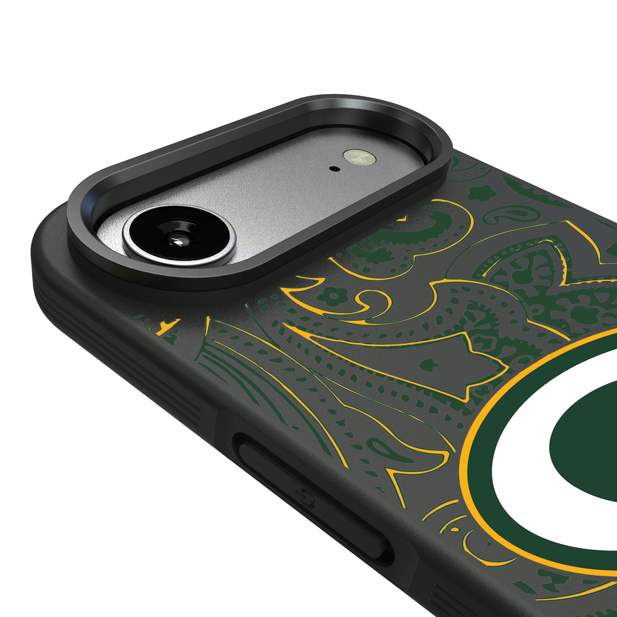 Green Bay Packers Paisley iPhone Bump Phone Case for Apple iPhone - Detail#Device_iPhone Air