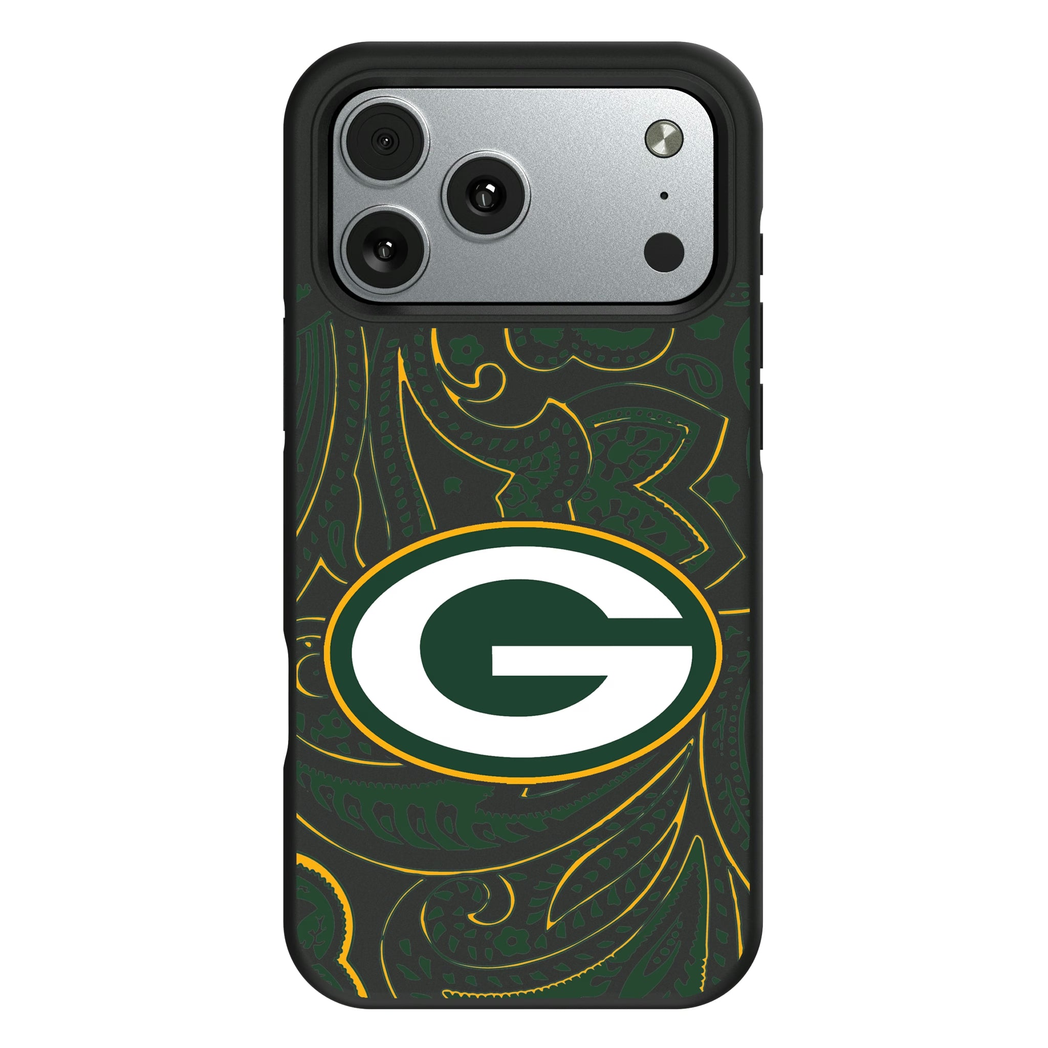 Green Bay Packers Paisley iPhone Bump Phone Case for Apple iPhone#Device_iPhone 17 Pro Max