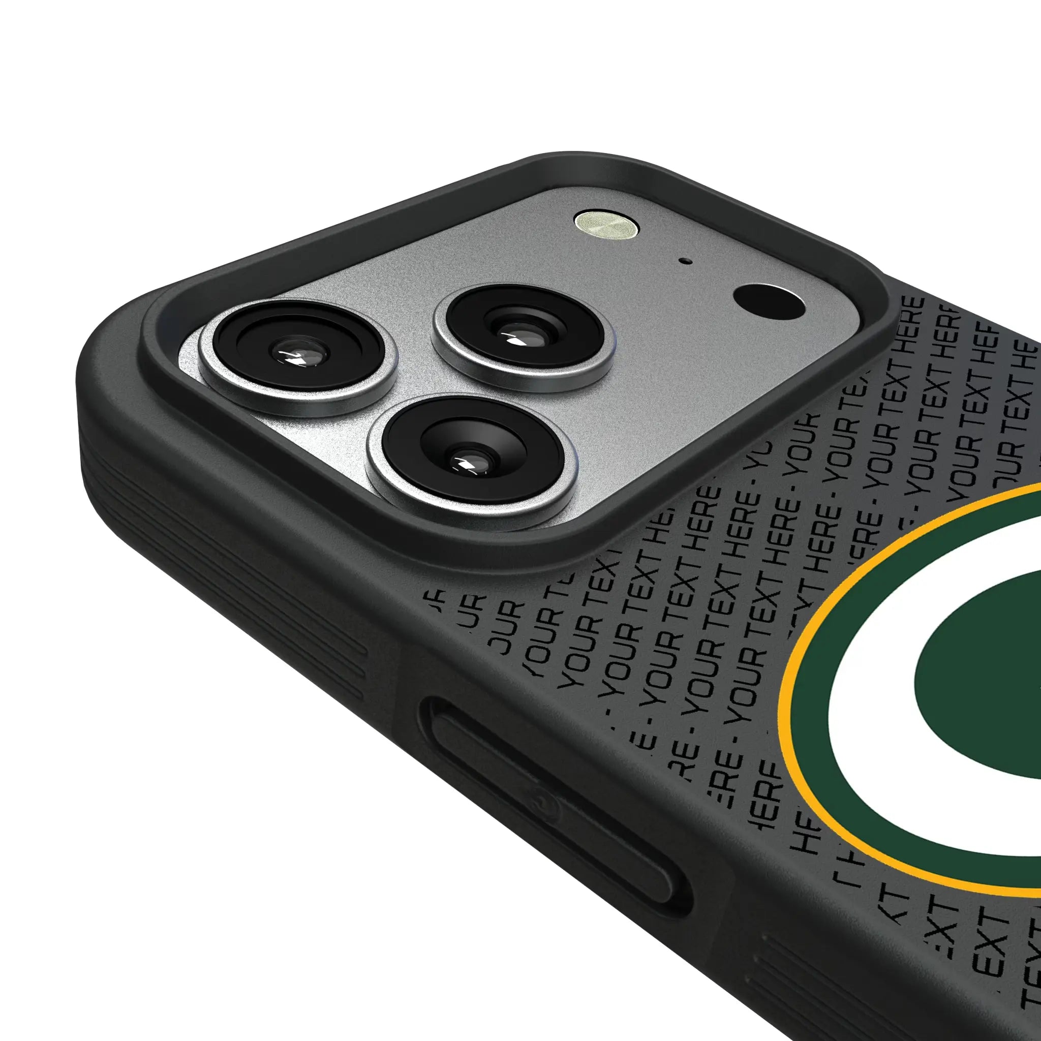 Green Bay Packers Personalized EndZone Plus iPhone Bump Phone Case for Apple iPhone - Detail#Device_iPhone 17 Pro