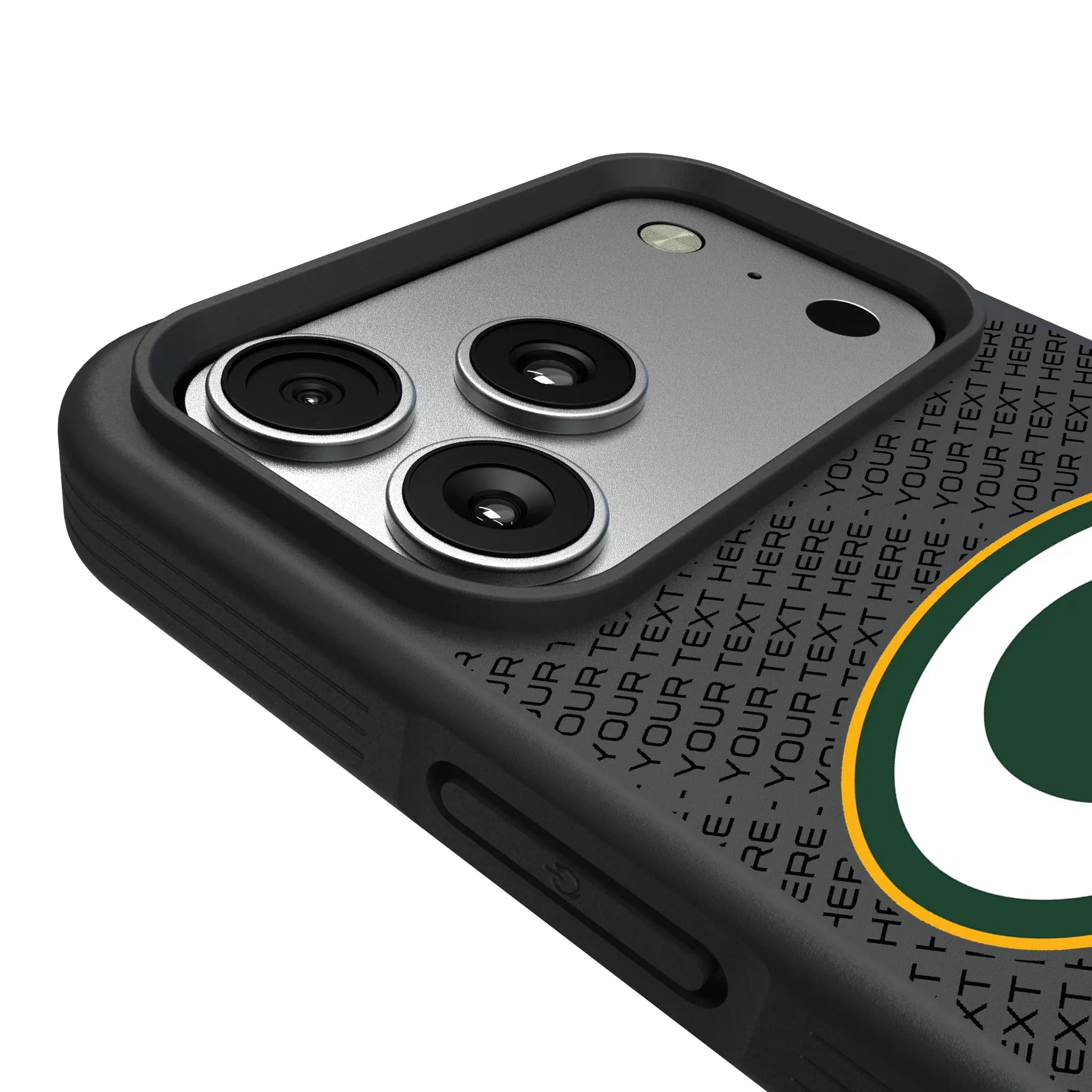 Green Bay Packers Personalized EndZone Plus iPhone Bump Phone Case for Apple iPhone - Detail#Device_iPhone 17 Pro Max