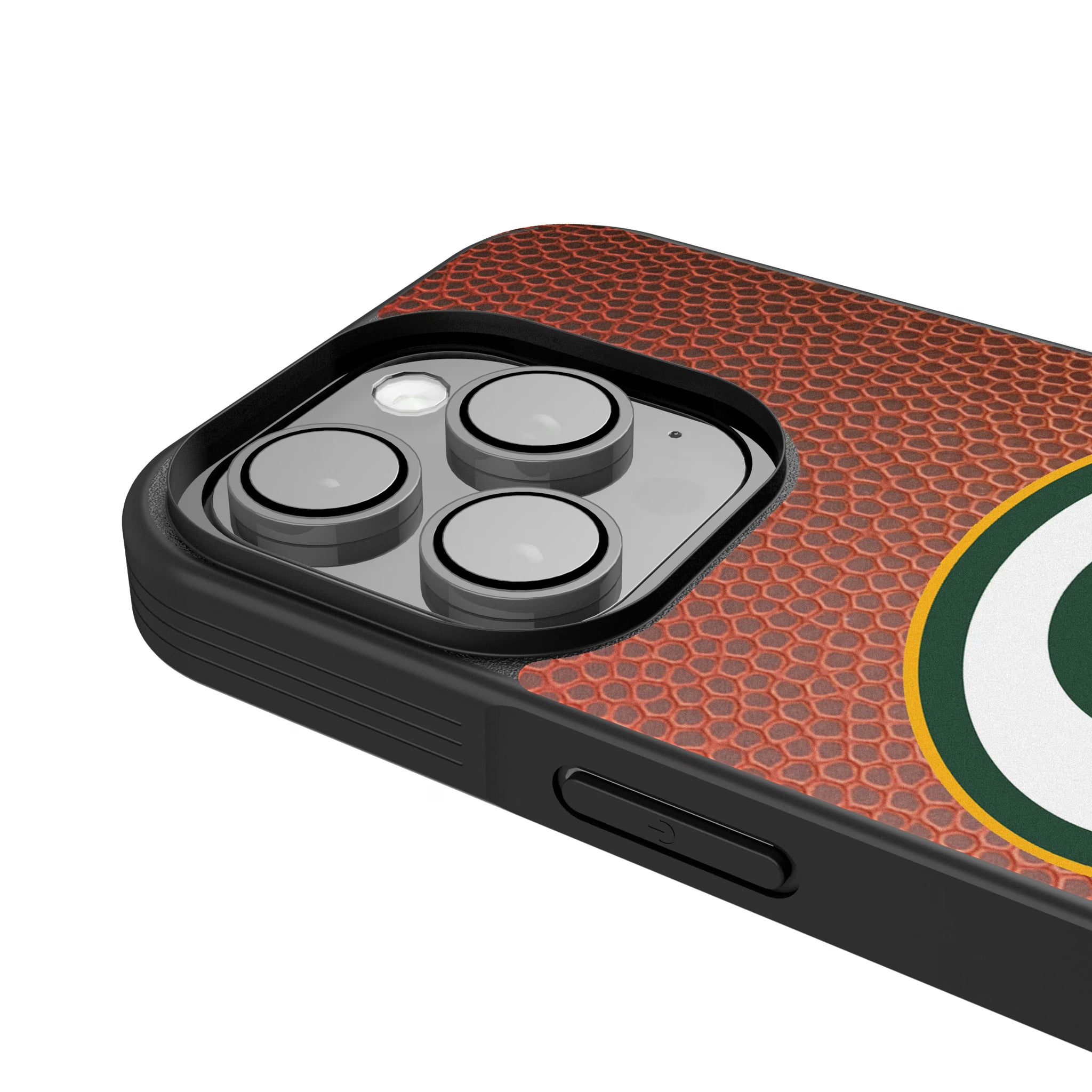 Green Bay Packers Personalized Football iPhone Bump Phone Case for Apple iPhone - Detail