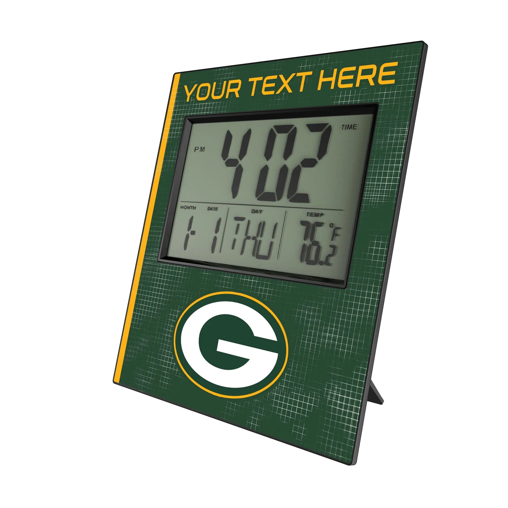 Green Bay Packers Personalized Hatch Wall Clock