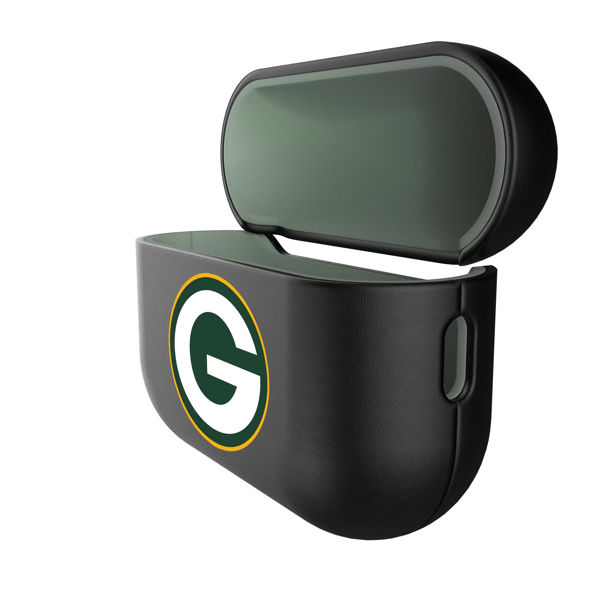 Green Bay Packers Personalized Insignia AirPods AirPod Case Cover - Isometric View#Device_AirPods Pro 3