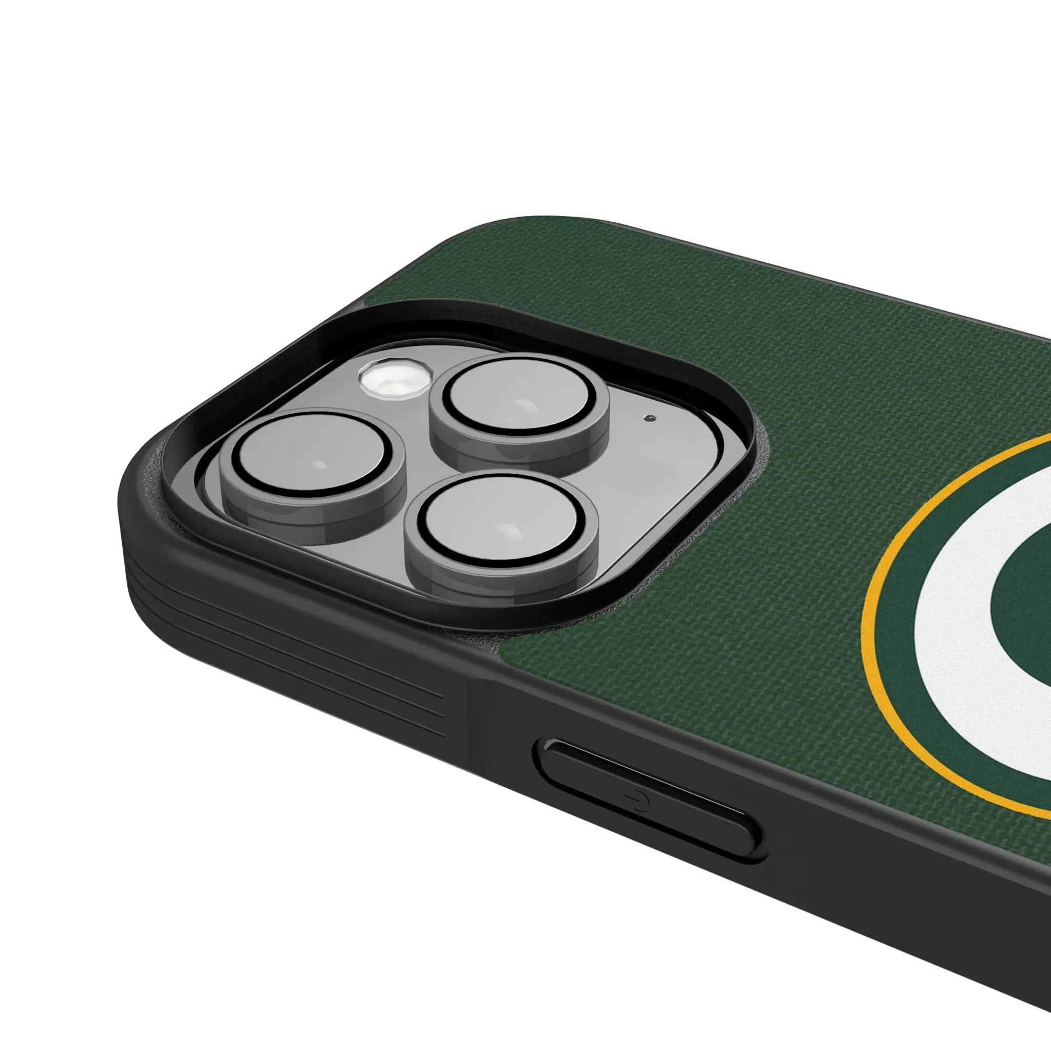 Green Bay Packers Personalized Stripe iPhone Bump Phone Case for Apple iPhone - Detail