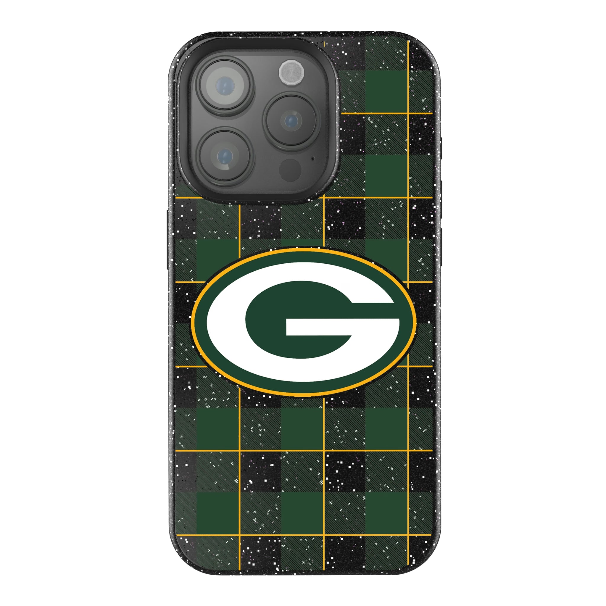 Green Bay Packers Plaid iPhone Bling Phone Case for Apple iPhone