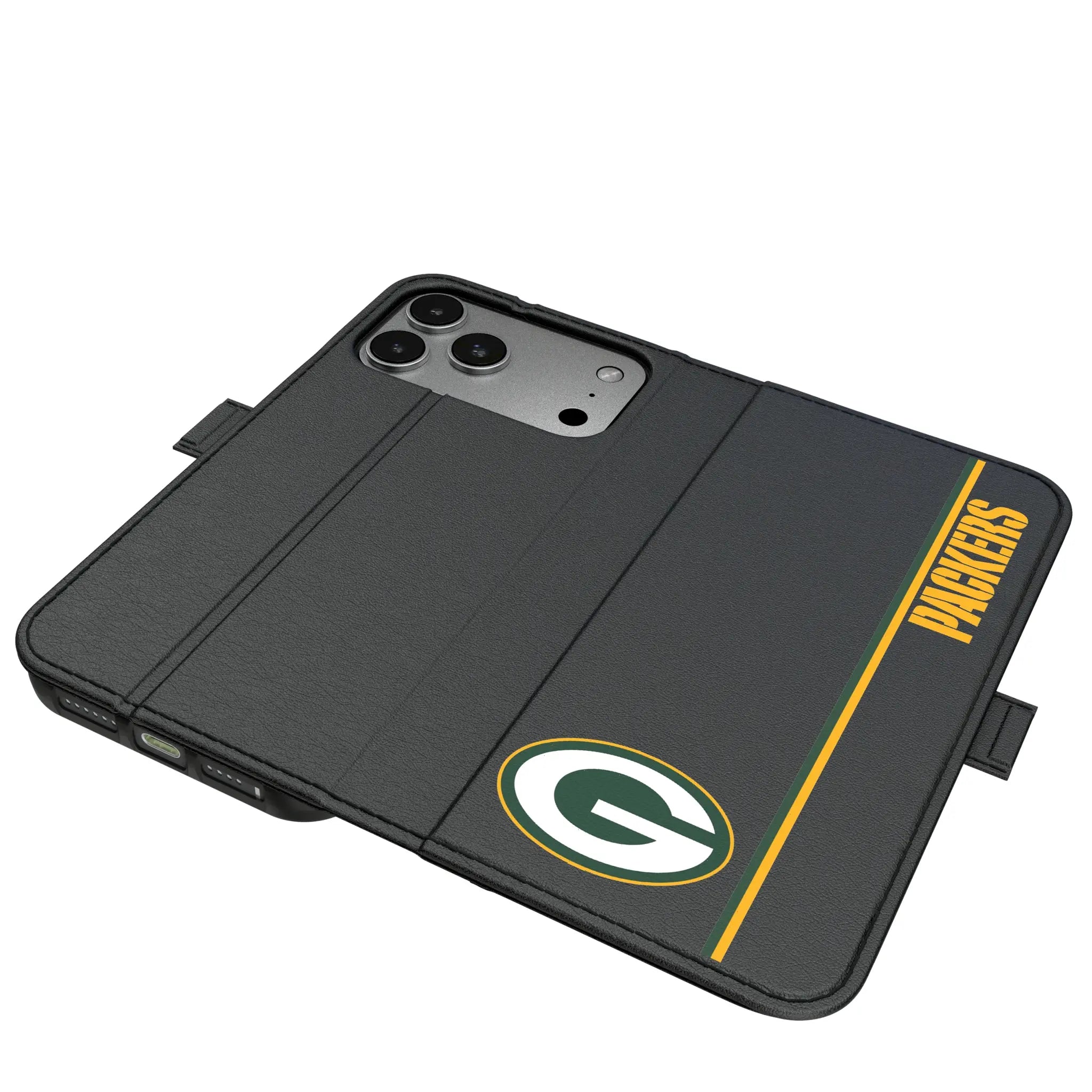 Green Bay Packers Sidebar iPhone Folio Phone Case for Apple iPhone#Device_iPhone 17 Pro Max