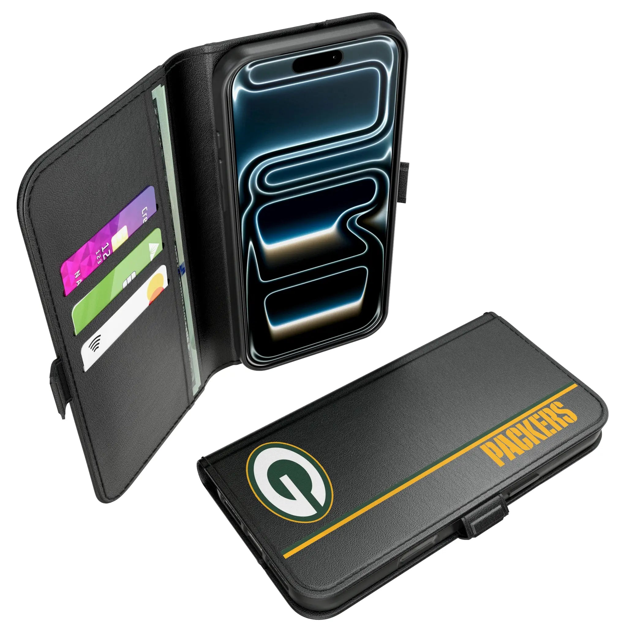 Green Bay Packers Sidebar iPhone Folio Phone Case for Apple iPhone#Device_iPhone 17 Pro Max