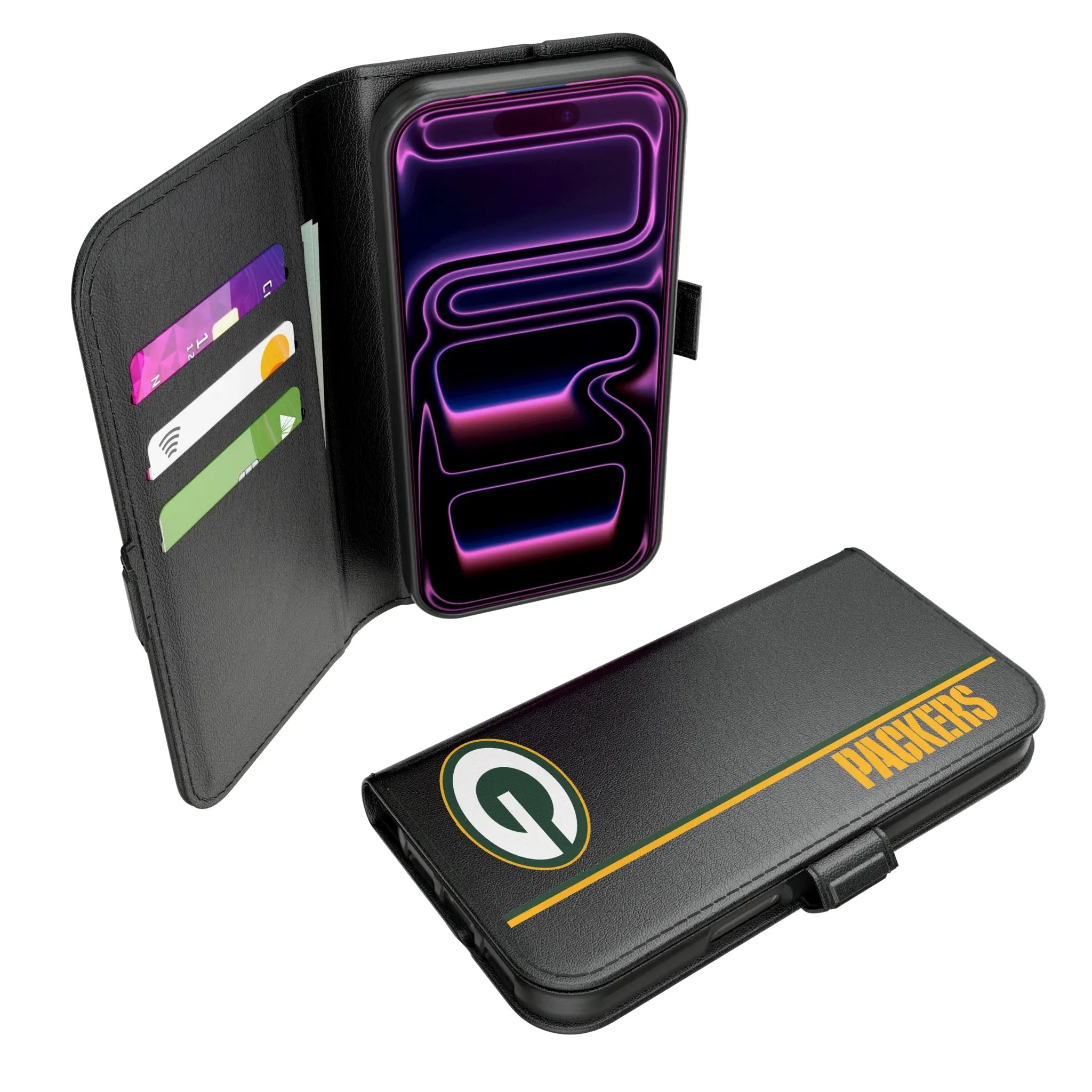 Green Bay Packers Sidebar iPhone Folio Phone Case for Apple iPhone#Device_iPhone 17 Pro