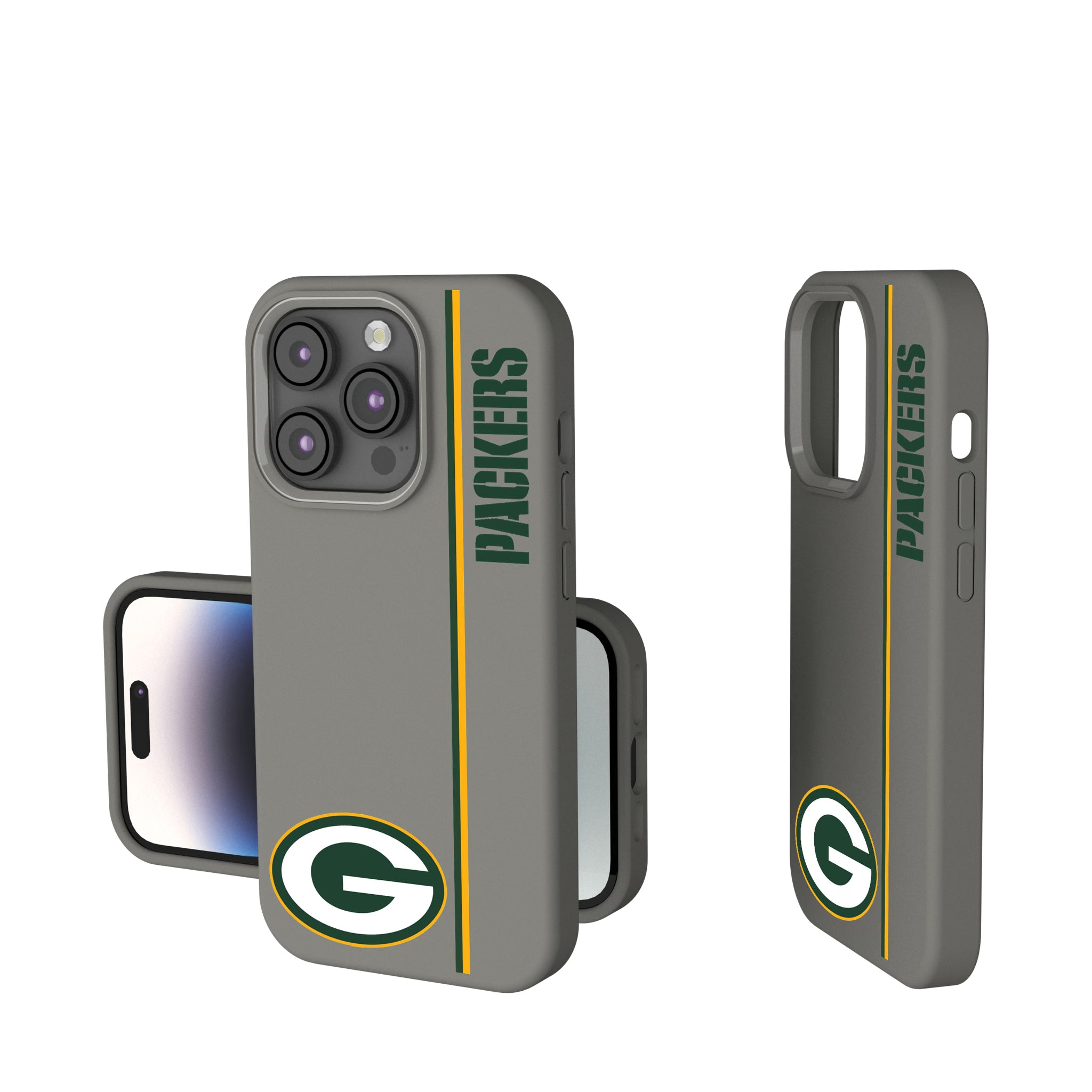 Green Bay Packers Sidebar iPhone Soft Touch Phone Case for Apple iPhone