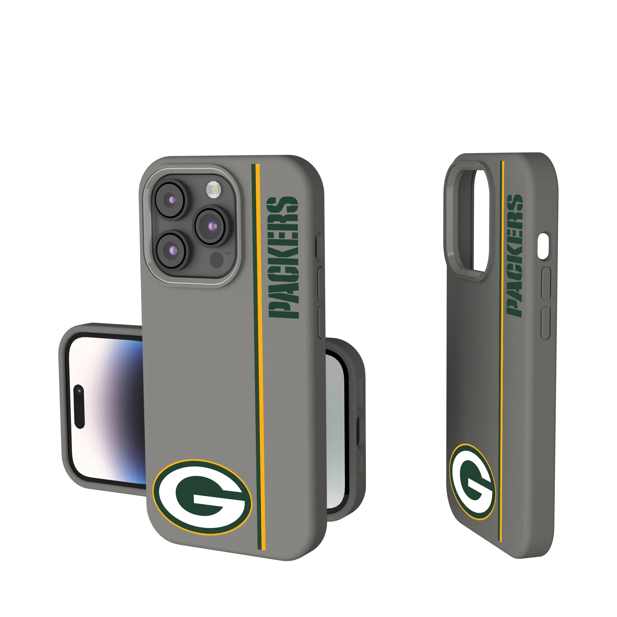Green Bay Packers Sidebar iPhone Soft Touch Phone Case for Apple iPhone