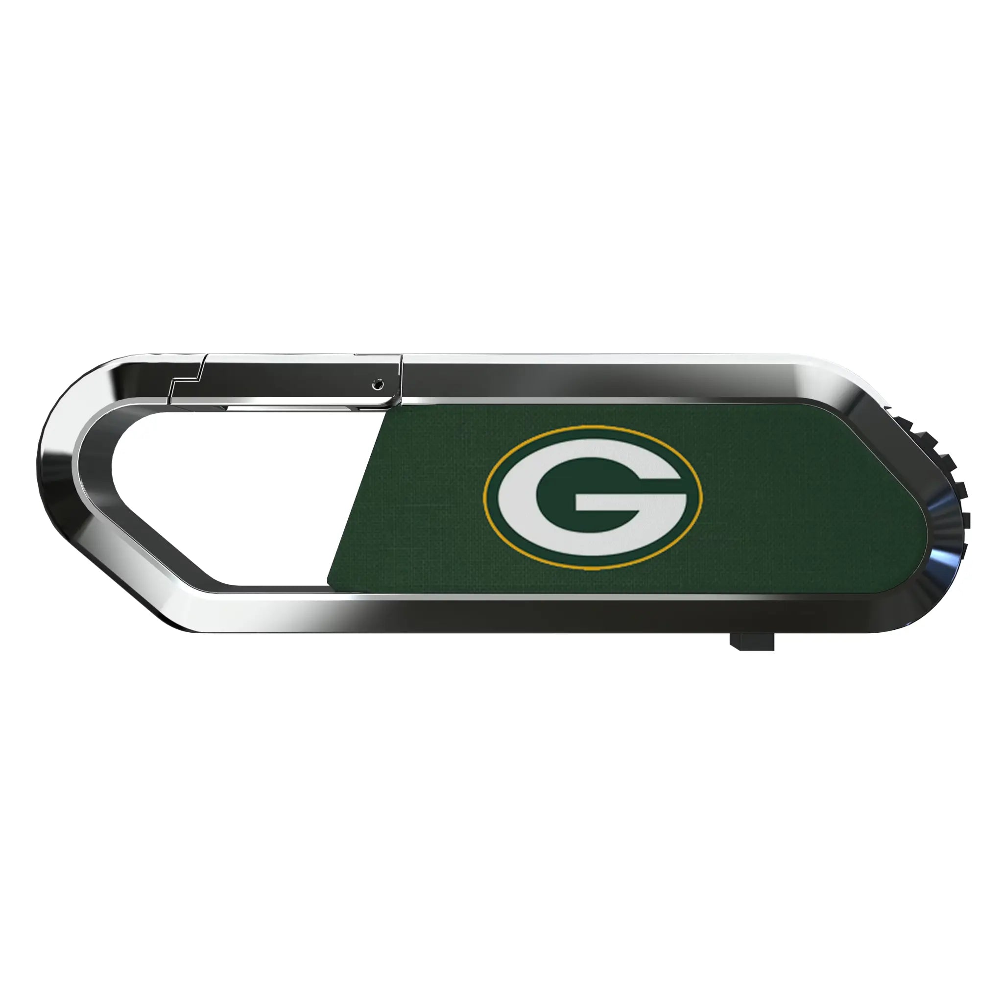Green Bay Packers Solid USB 64GB Clip Style Flash Drive