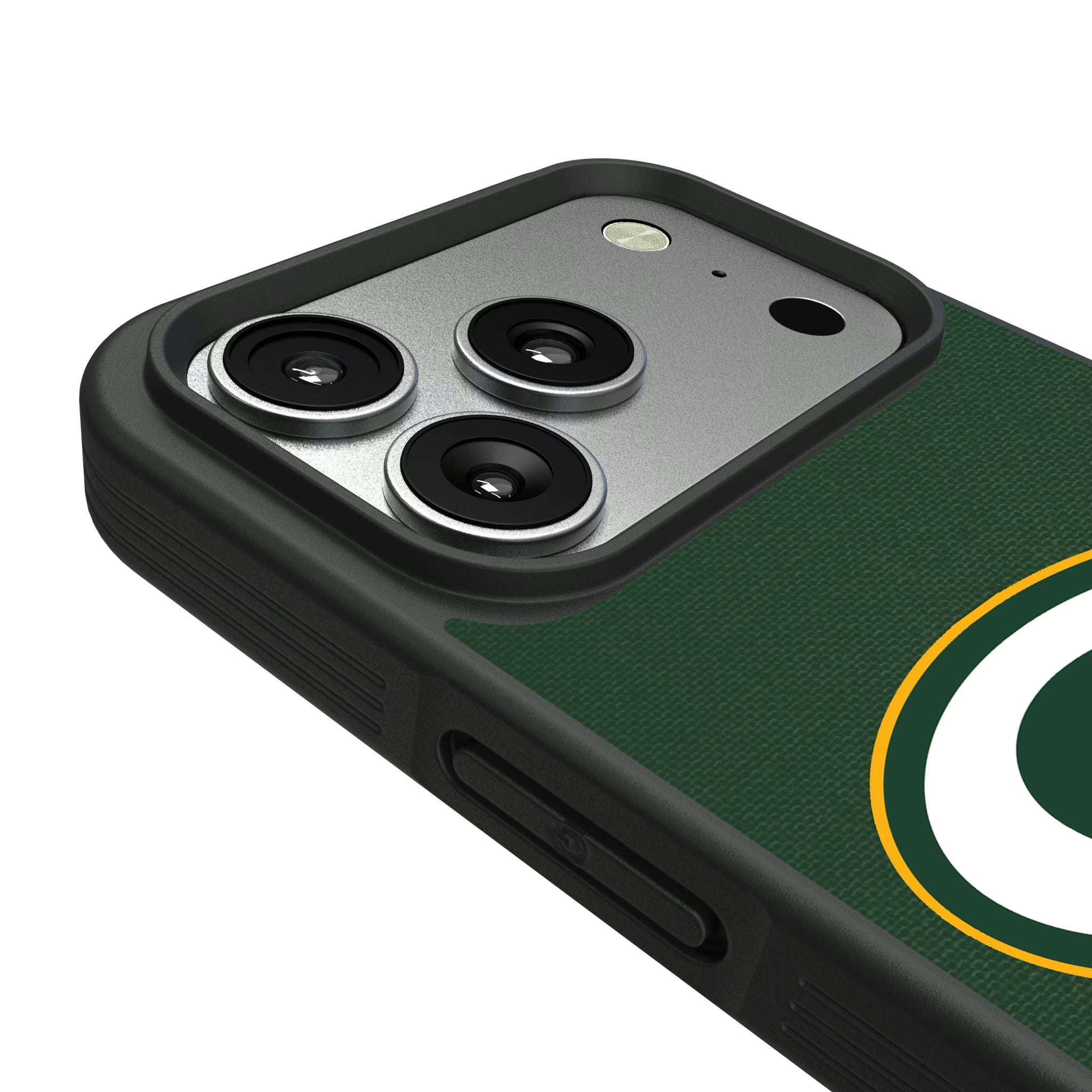 Green Bay Packers Stripe iPhone Bump Phone Case for Apple iPhone - Detail#Device_iPhone 17 Pro