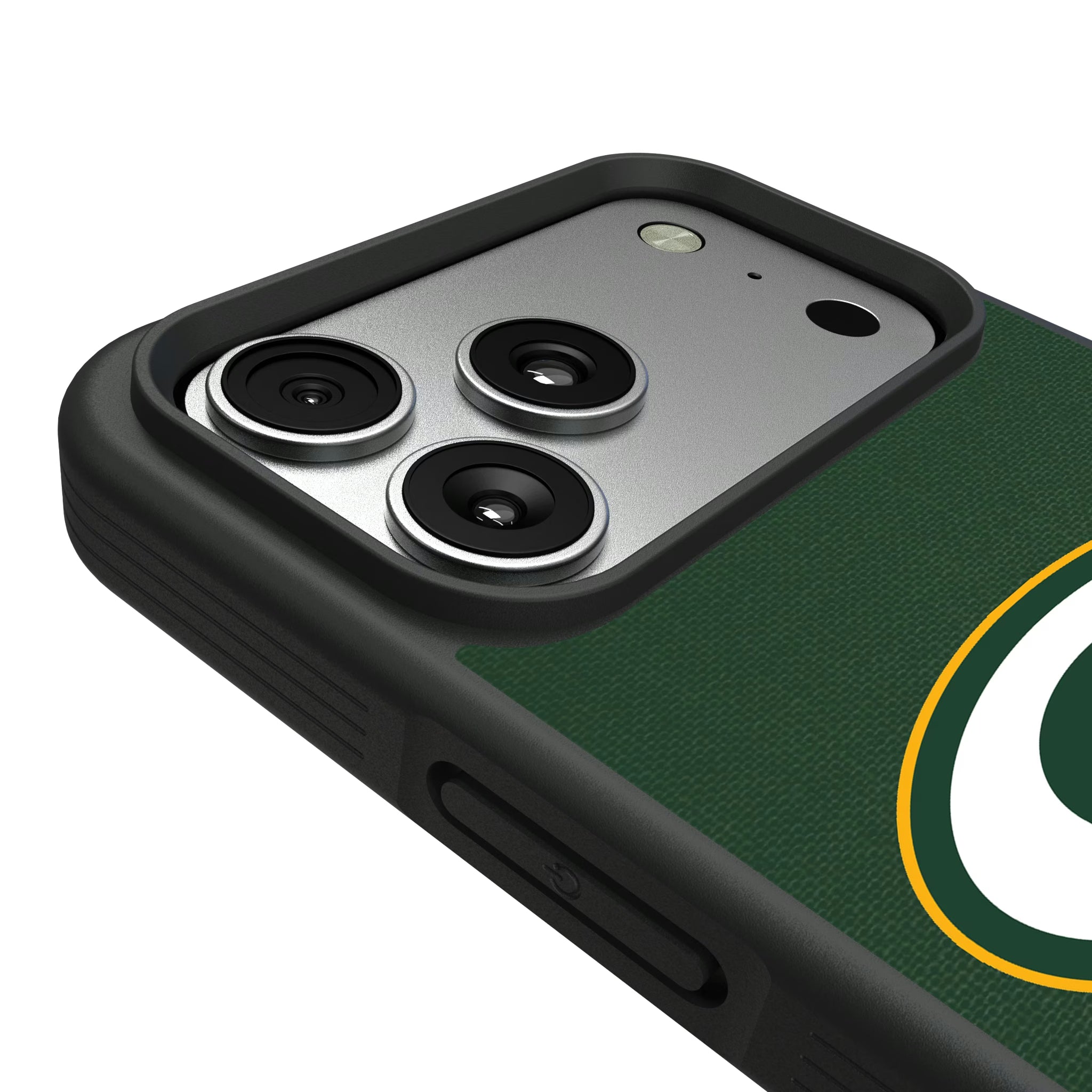 Green Bay Packers Stripe iPhone Bump Phone Case for Apple iPhone - Detail#Device_iPhone 17 Pro Max
