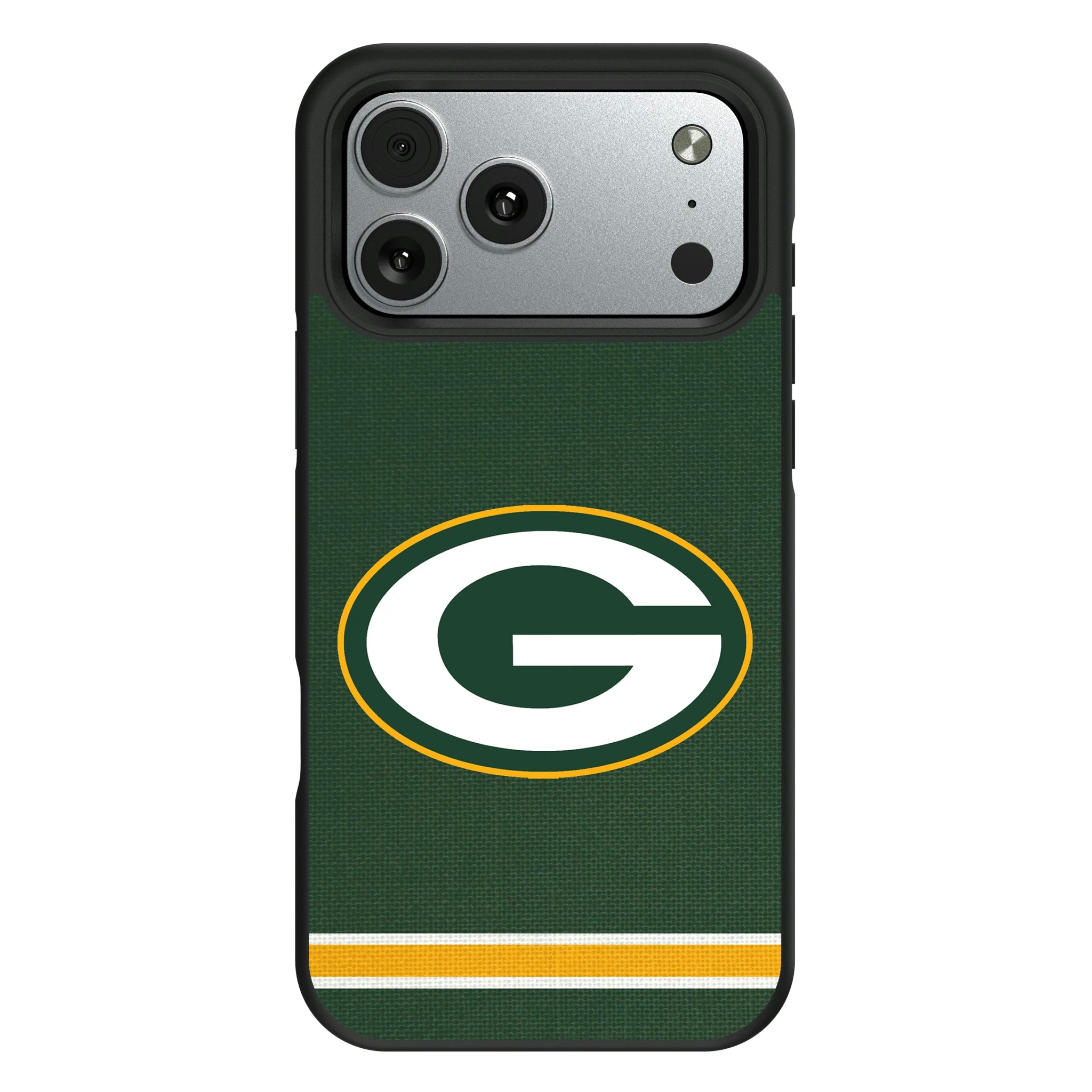 Green Bay Packers Stripe iPhone Bump Phone Case for Apple iPhone#Device_iPhone 17 Pro Max