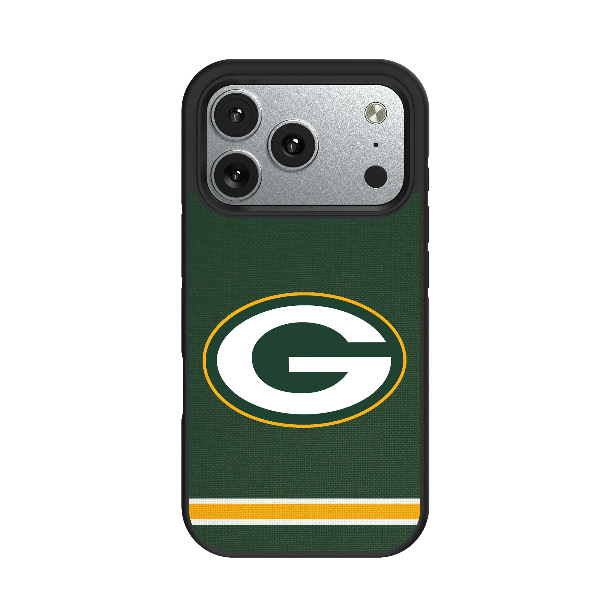 Green Bay Packers Stripe iPhone Bump Phone Case for Apple iPhone#Device_iPhone 17 Pro