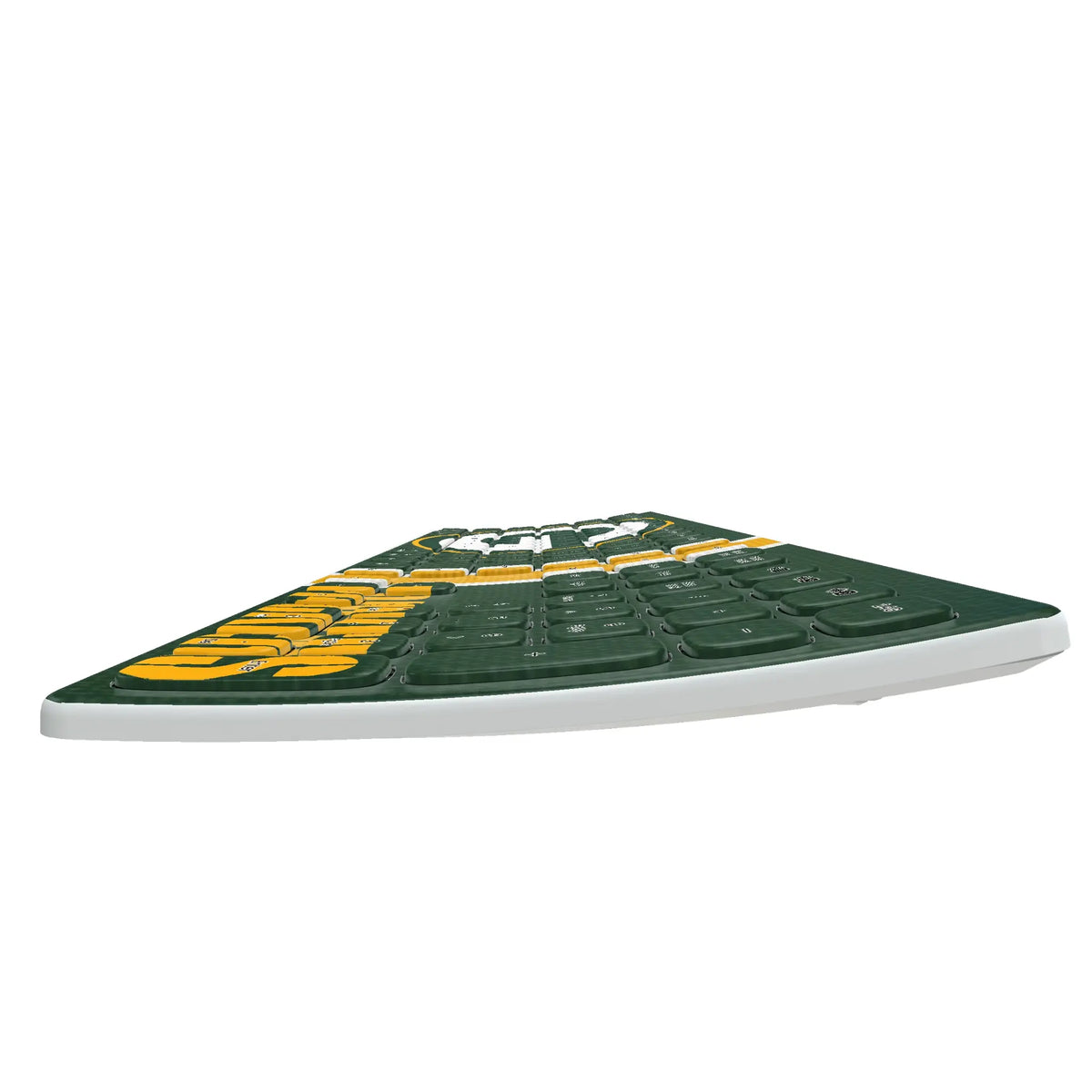 Green Bay Packers Stripe KKB605 Curved Wireless Keyboard