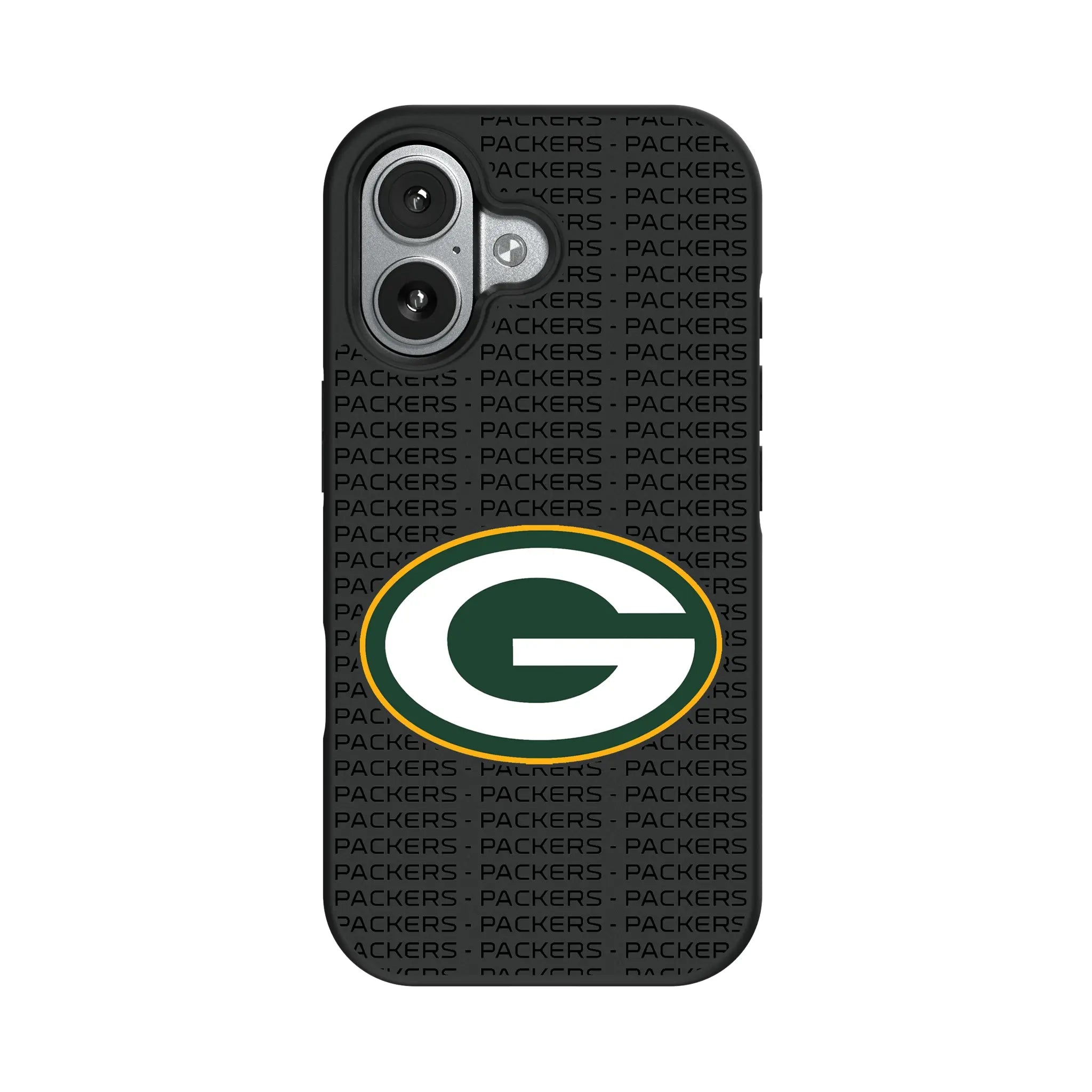 Green Bay Packers Text Backdrop iPhone Bump Phone Case for Apple iPhone#Device_iPhone 17
