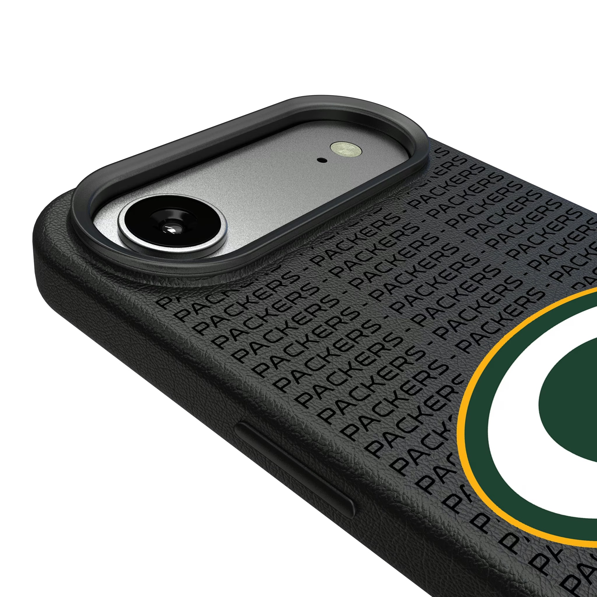 Green Bay Packers Text Backdrop iPhone MagSafe Compatible Phone Case for Apple iPhone - Detail#Device_iPhone Air