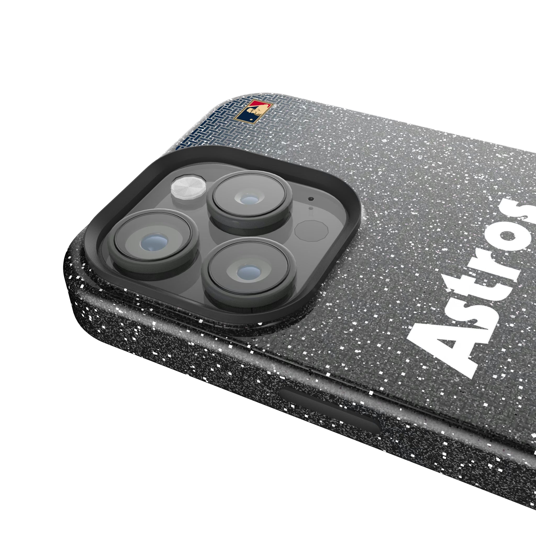 Houston Astros 1975-1981 - Cooperstown Collection Linen iPhone Bling Phone Case for Apple iPhone - Detail