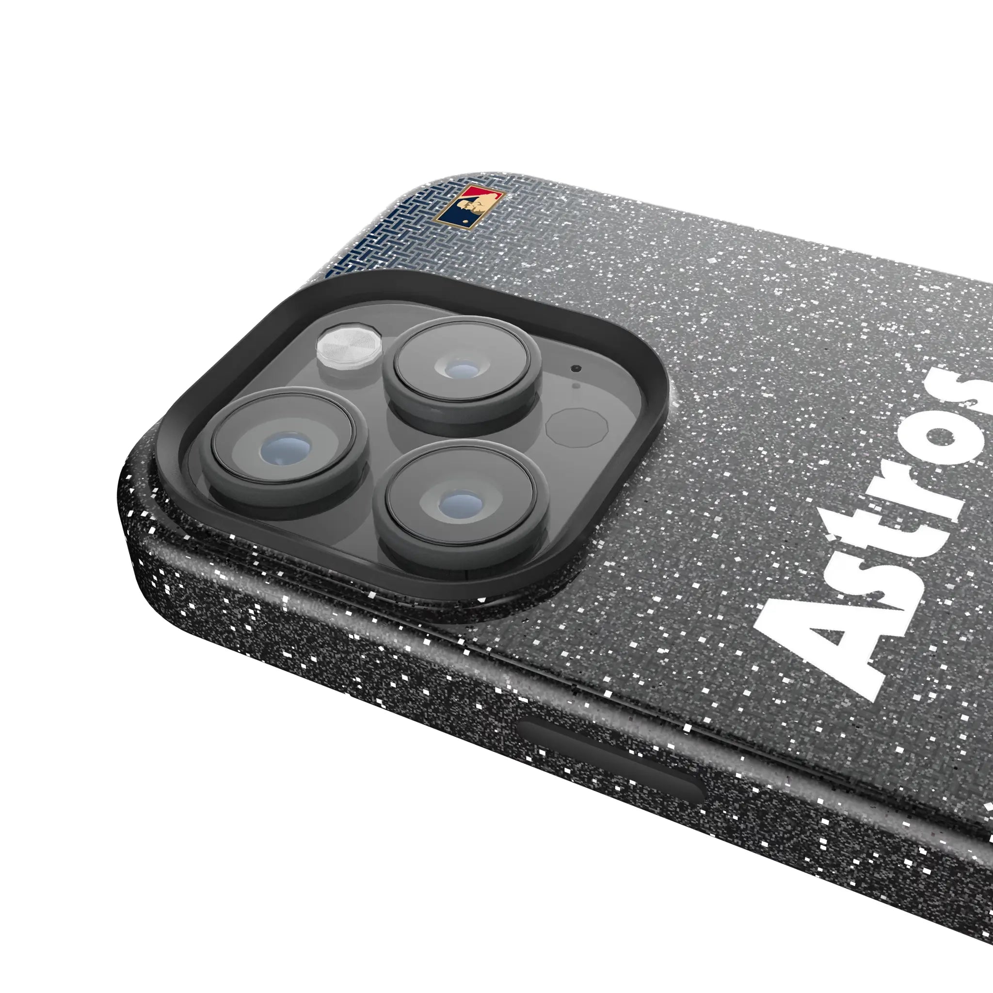 Houston Astros 1975-1981 - Cooperstown Collection Linen iPhone Bling Phone Case for Apple iPhone - Detail
