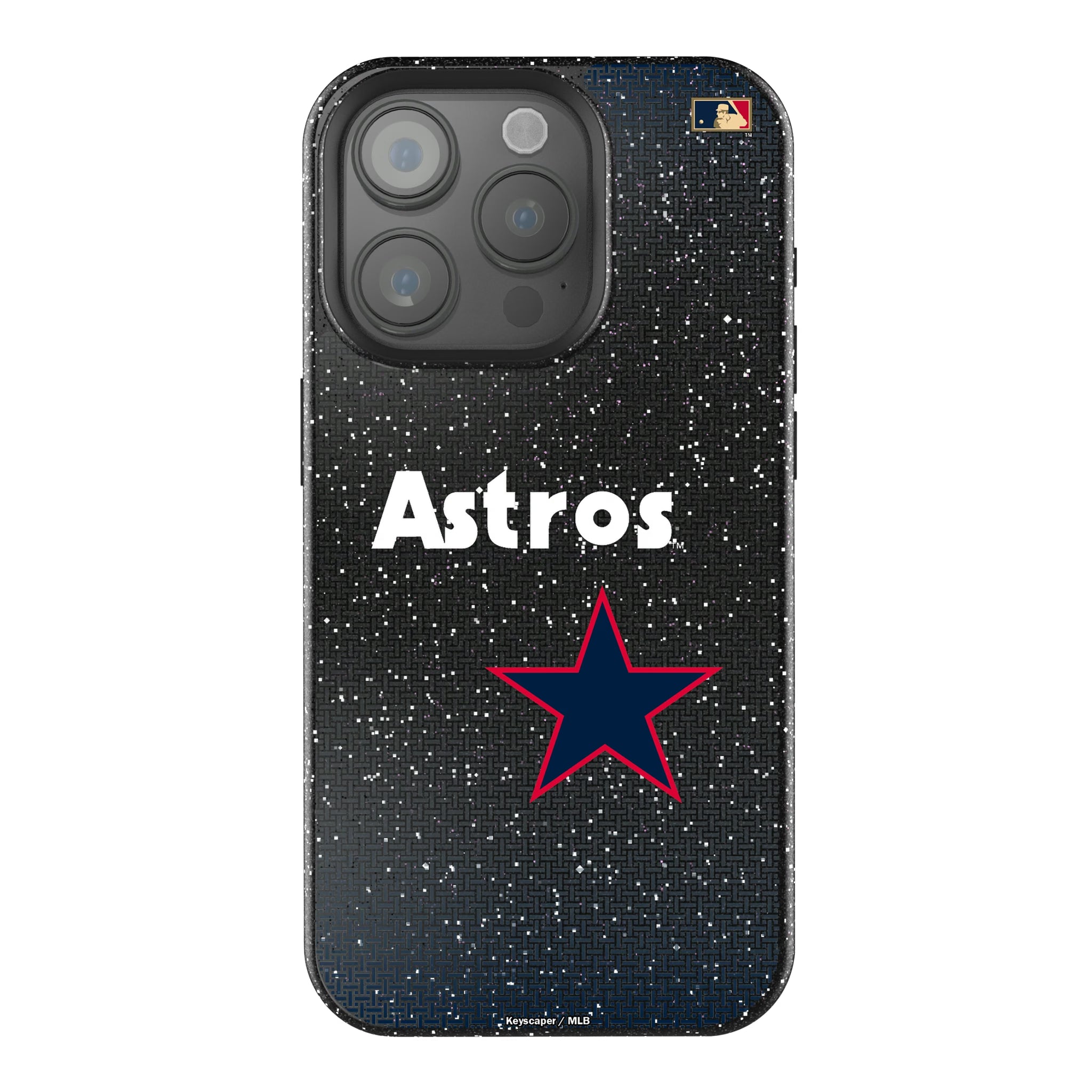 Houston Astros 1975-1981 - Cooperstown Collection Linen iPhone Bling Phone Case for Apple iPhone