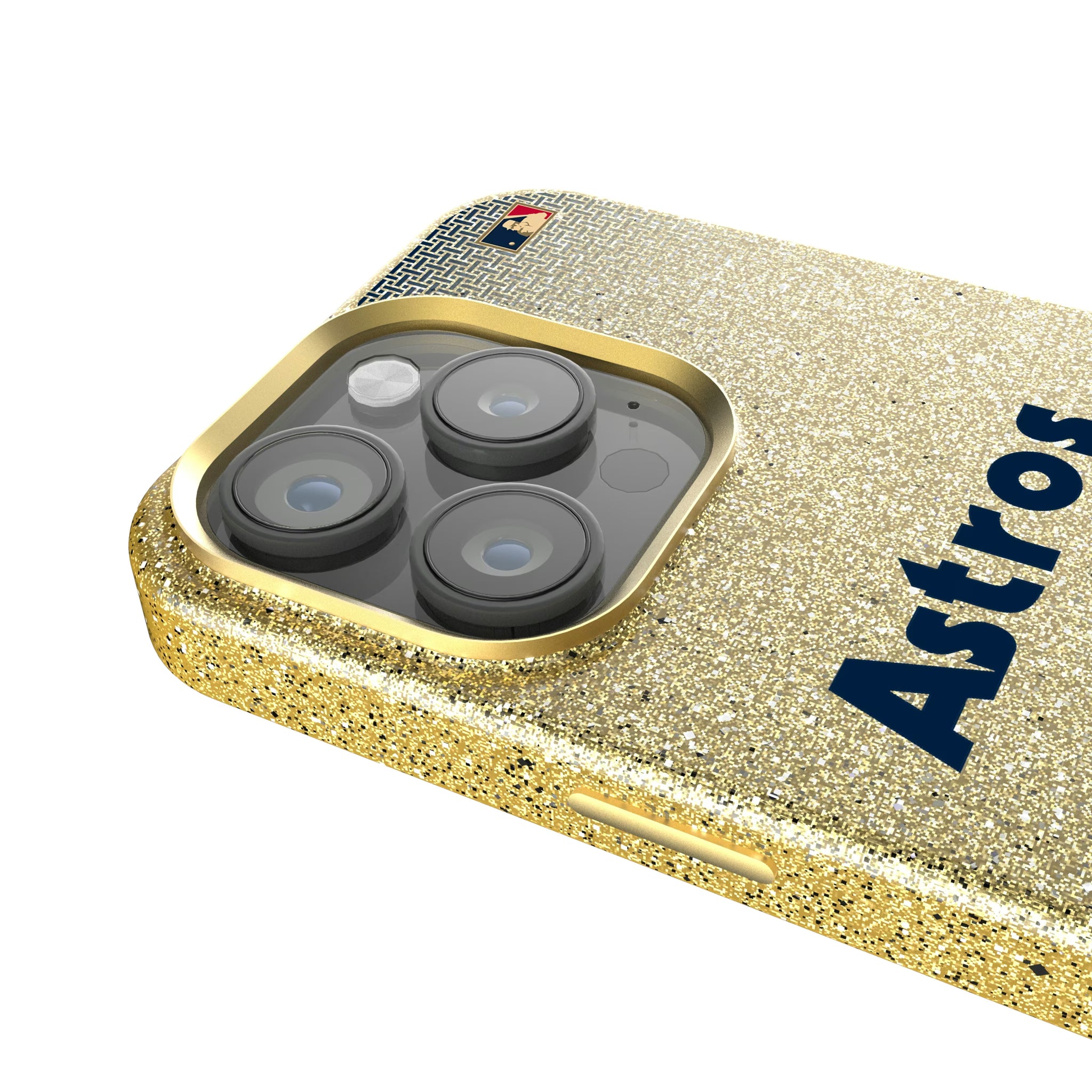 Houston Astros 1975-1981 - Cooperstown Collection Linen iPhone Bling Phone Case for Apple iPhone - Detail