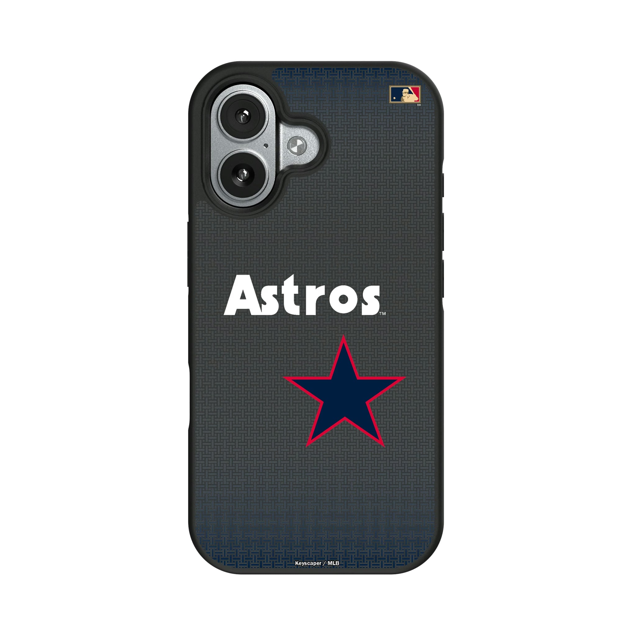 Houston Astros 1975-1981 - Cooperstown Collection Linen iPhone Bump Phone Case for Apple iPhone#Device_iPhone 17