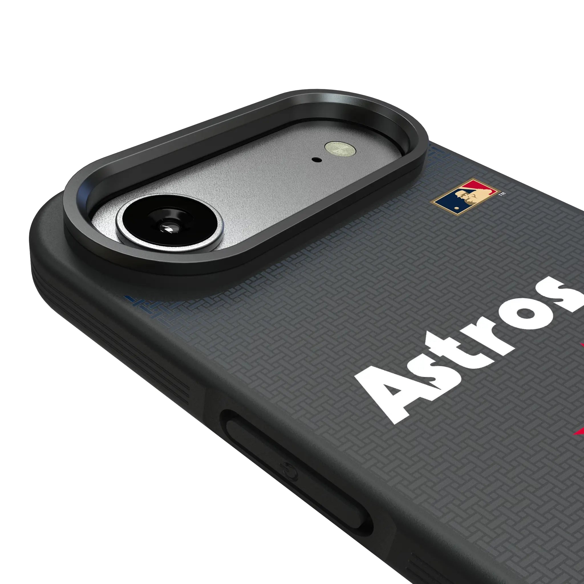 Houston Astros 1975-1981 - Cooperstown Collection Linen iPhone Bump Phone Case for Apple iPhone - Detail#Device_iPhone Air