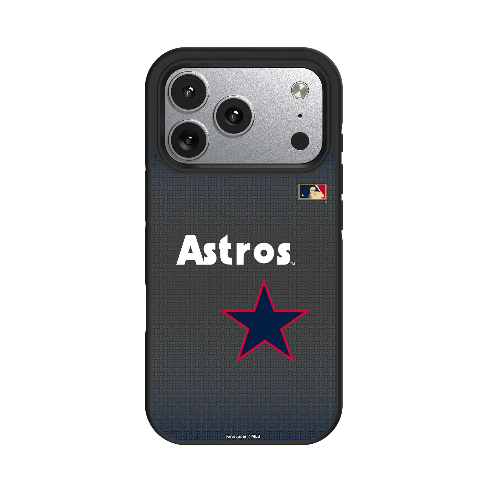 Houston Astros 1975-1981 - Cooperstown Collection Linen iPhone Bump Phone Case for Apple iPhone#Device_iPhone 17 Pro