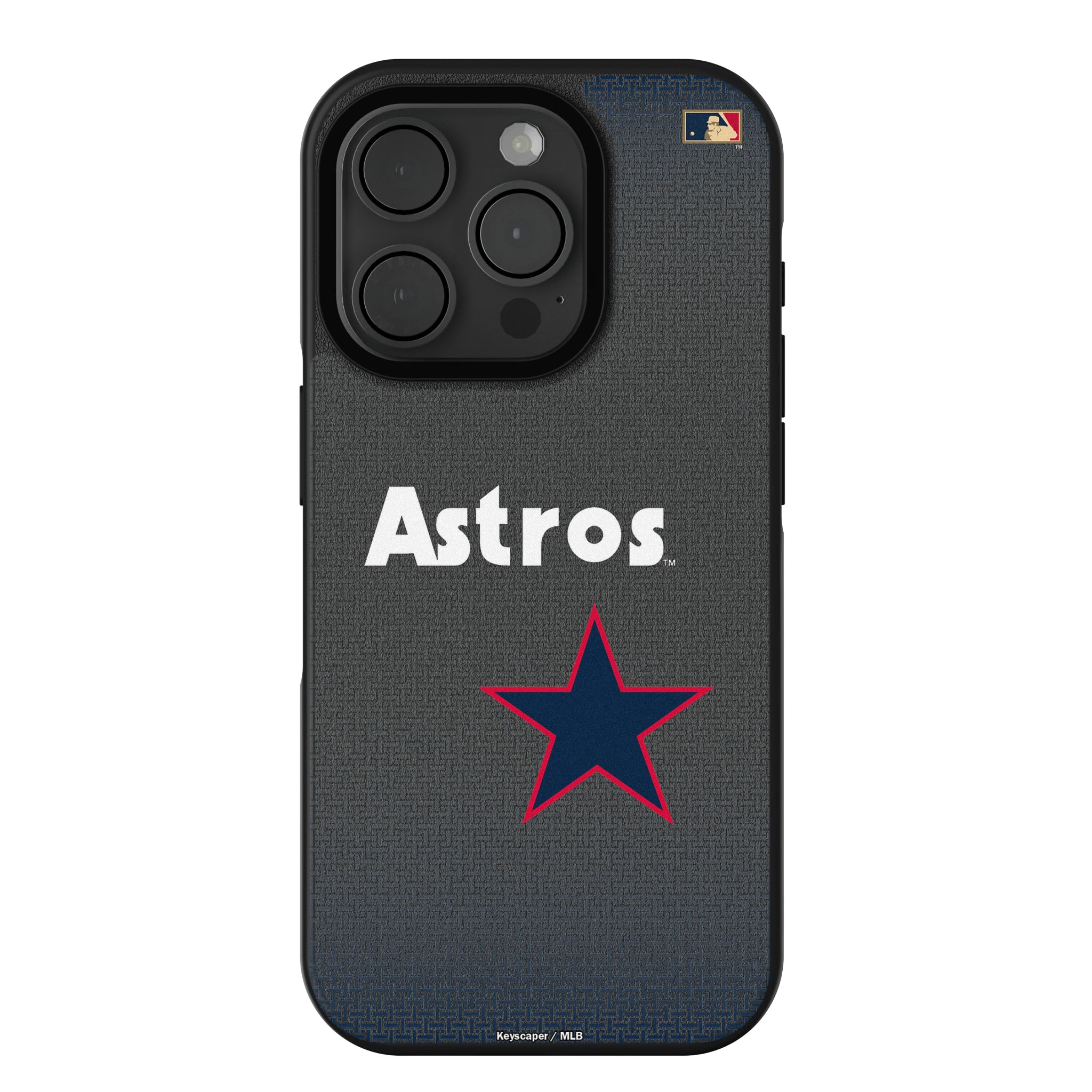 Houston Astros 1975-1981 - Cooperstown Collection Linen iPhone Bump Phone Case for Apple iPhone