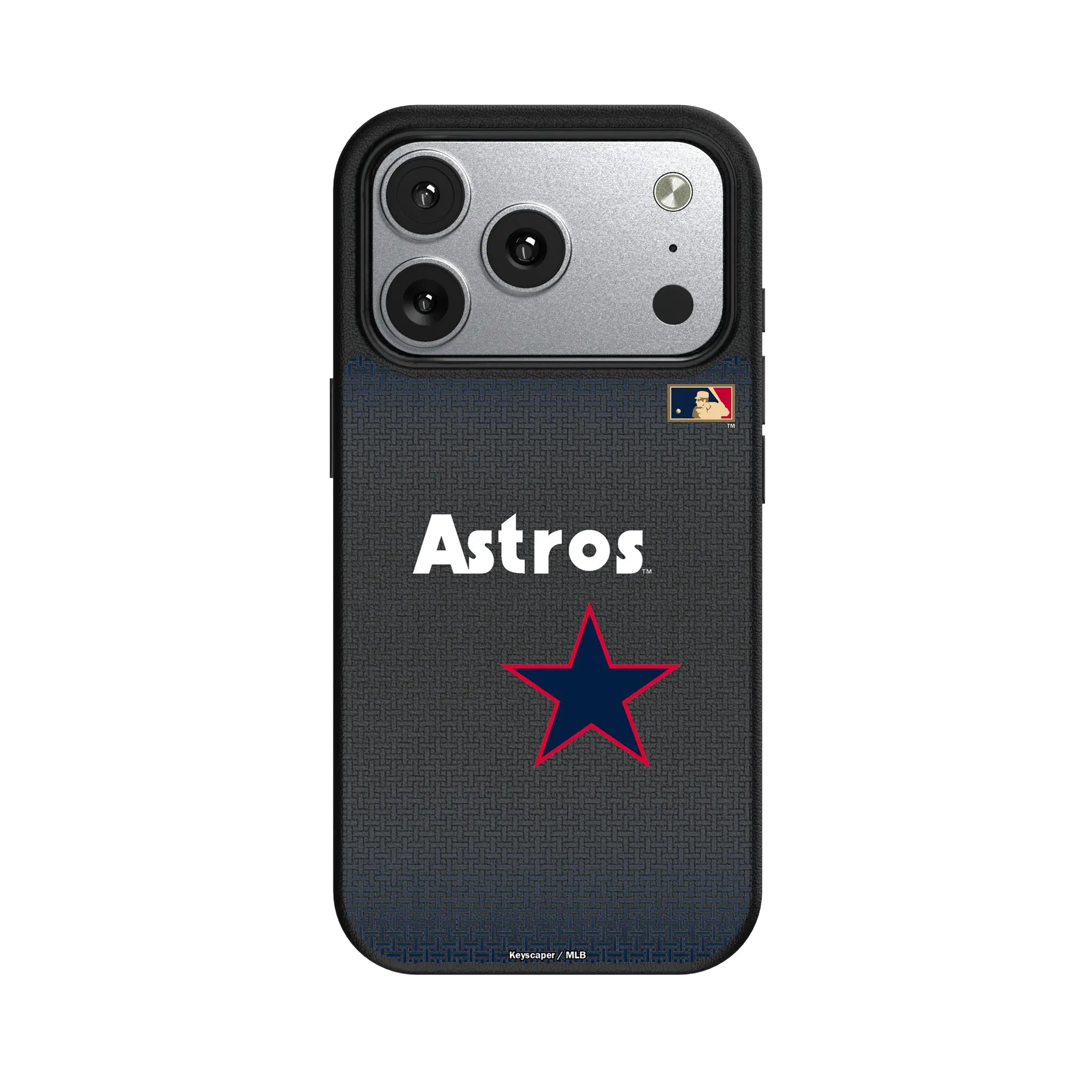 Houston Astros 1975-1981 - Cooperstown Collection Linen iPhone MagSafe Compatible Phone Case for Apple iPhone#Device_iPhone 17 Pro