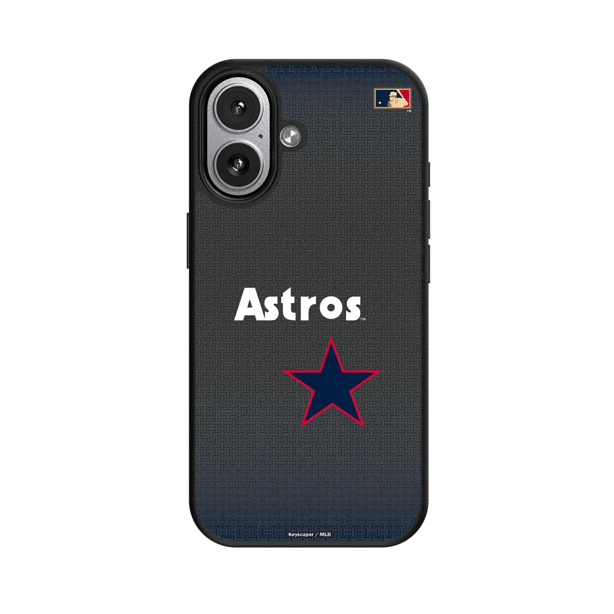 Houston Astros 1975-1981 - Cooperstown Collection Linen iPhone MagSafe Compatible Phone Case for Apple iPhone#Device_iPhone 17