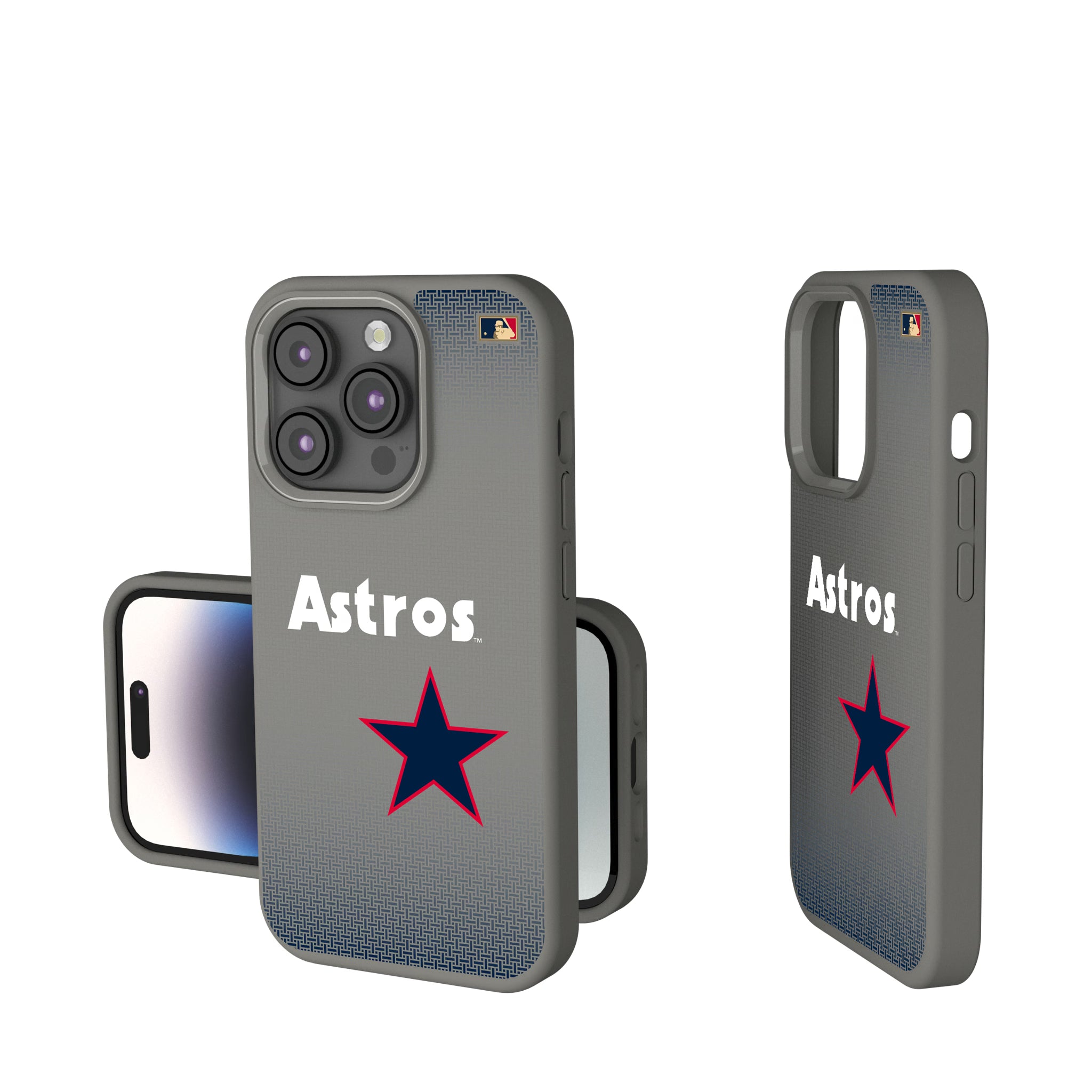 Houston Astros 1975-1981 - Cooperstown Collection Linen iPhone Soft Touch Phone Case for Apple iPhone